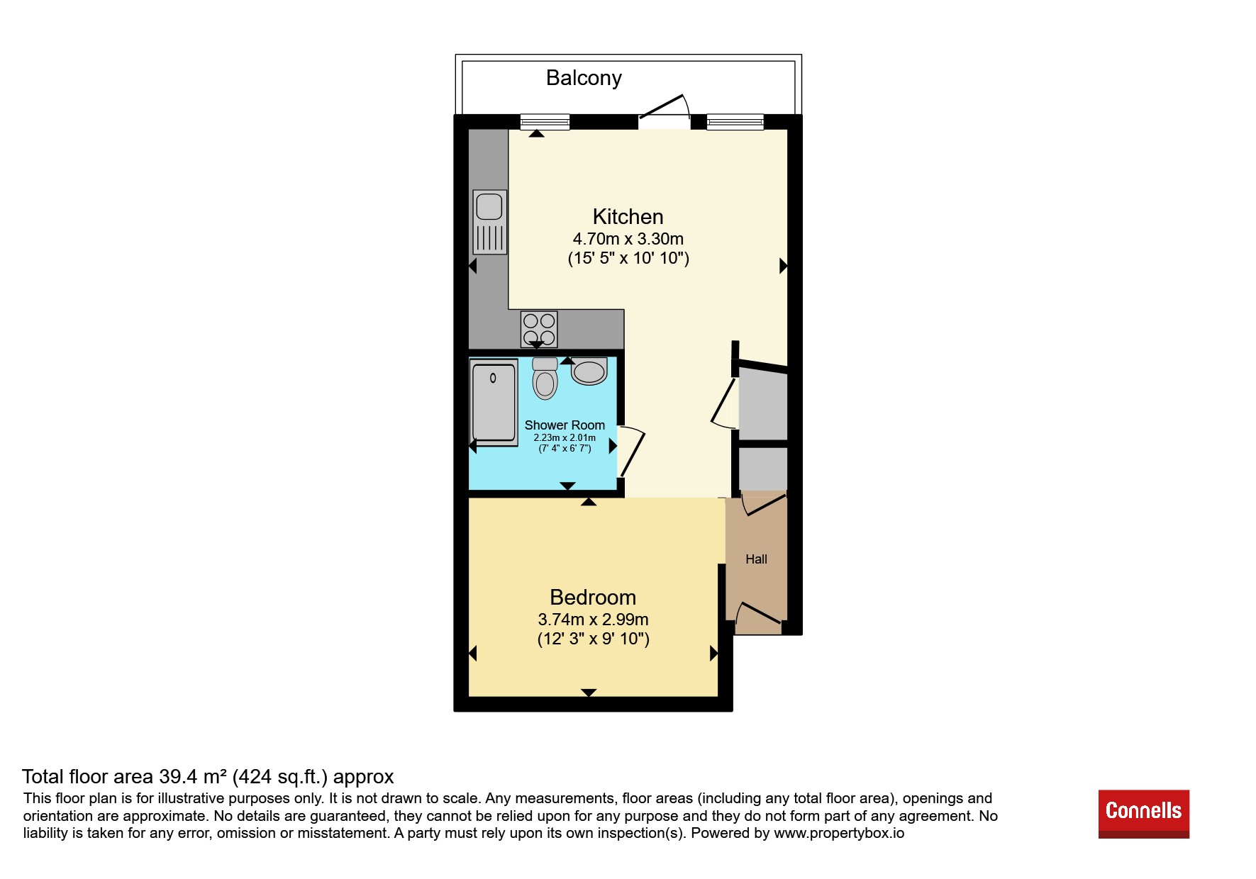Apartment 42, 10, Arthur Place, BIRMINGHAM floorplan