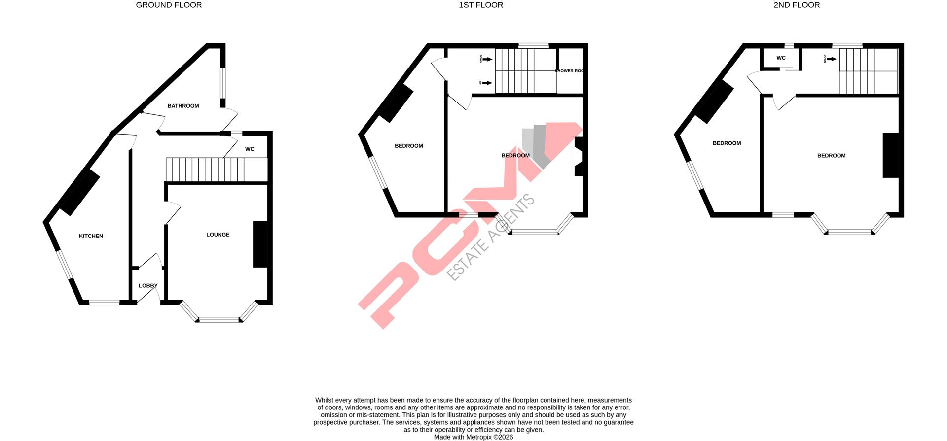 14, St. Andrews Square, Hastings floorplan