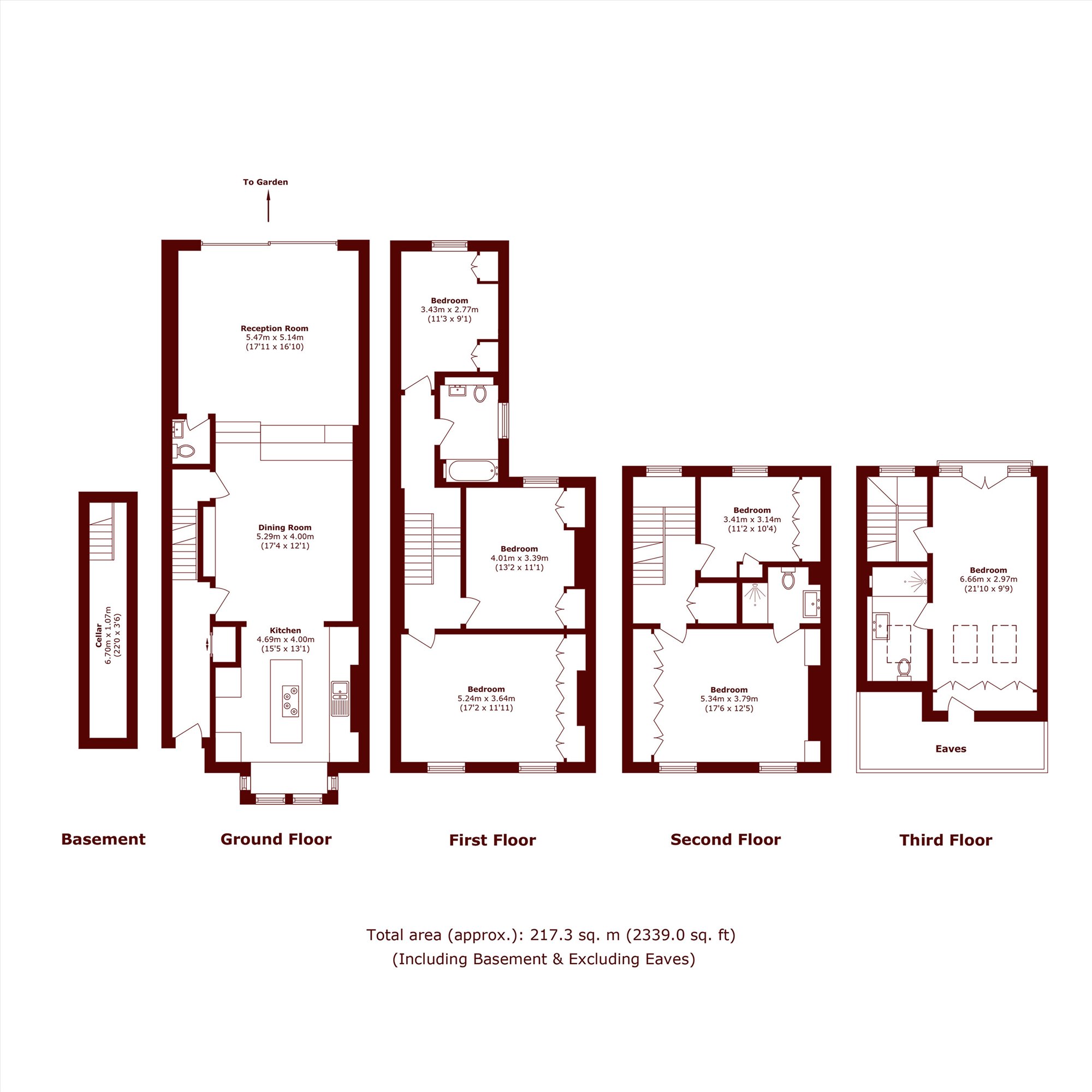 11, Raveley Street, London floorplan