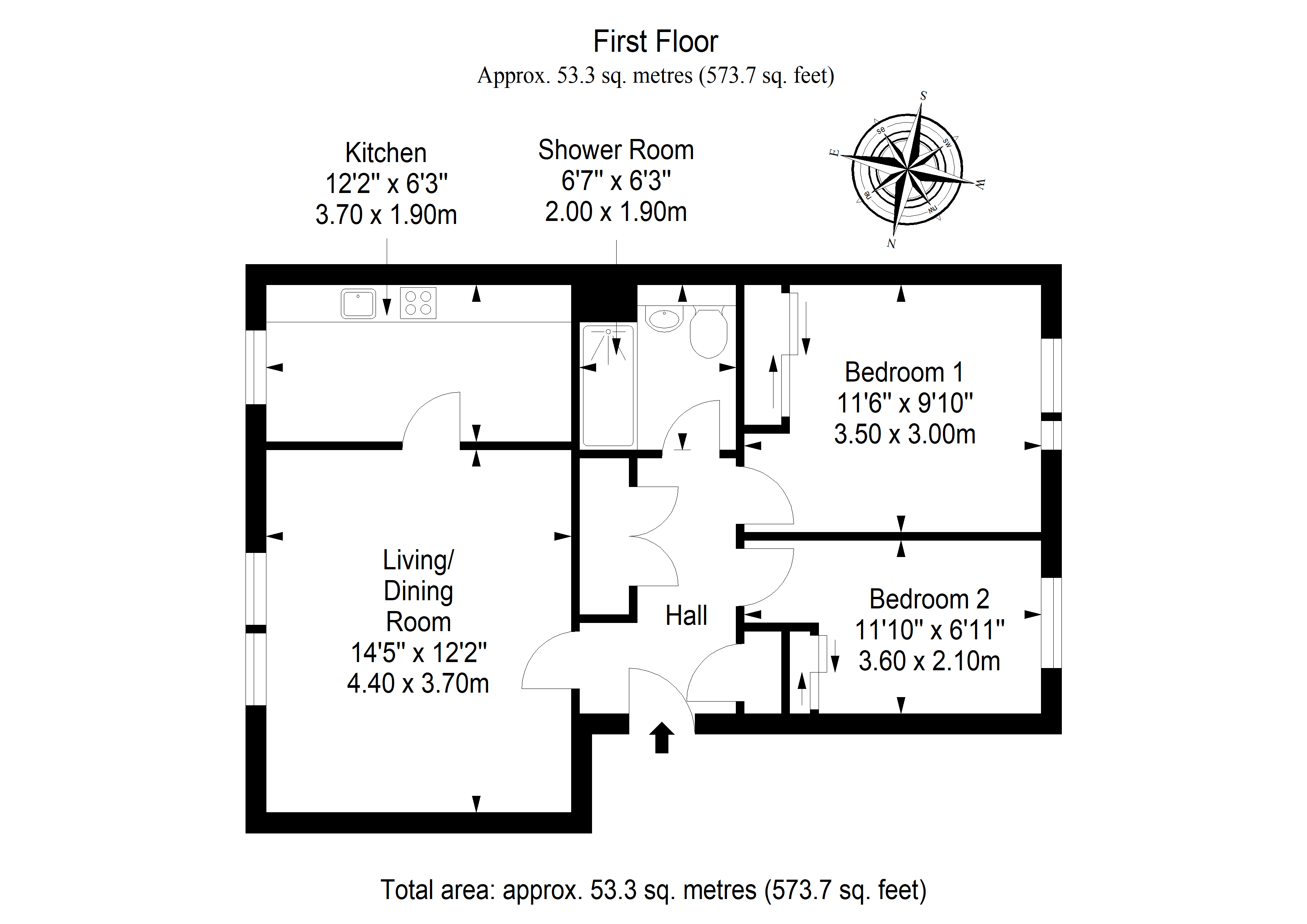 16, The Promenade, Port Seton floorplan