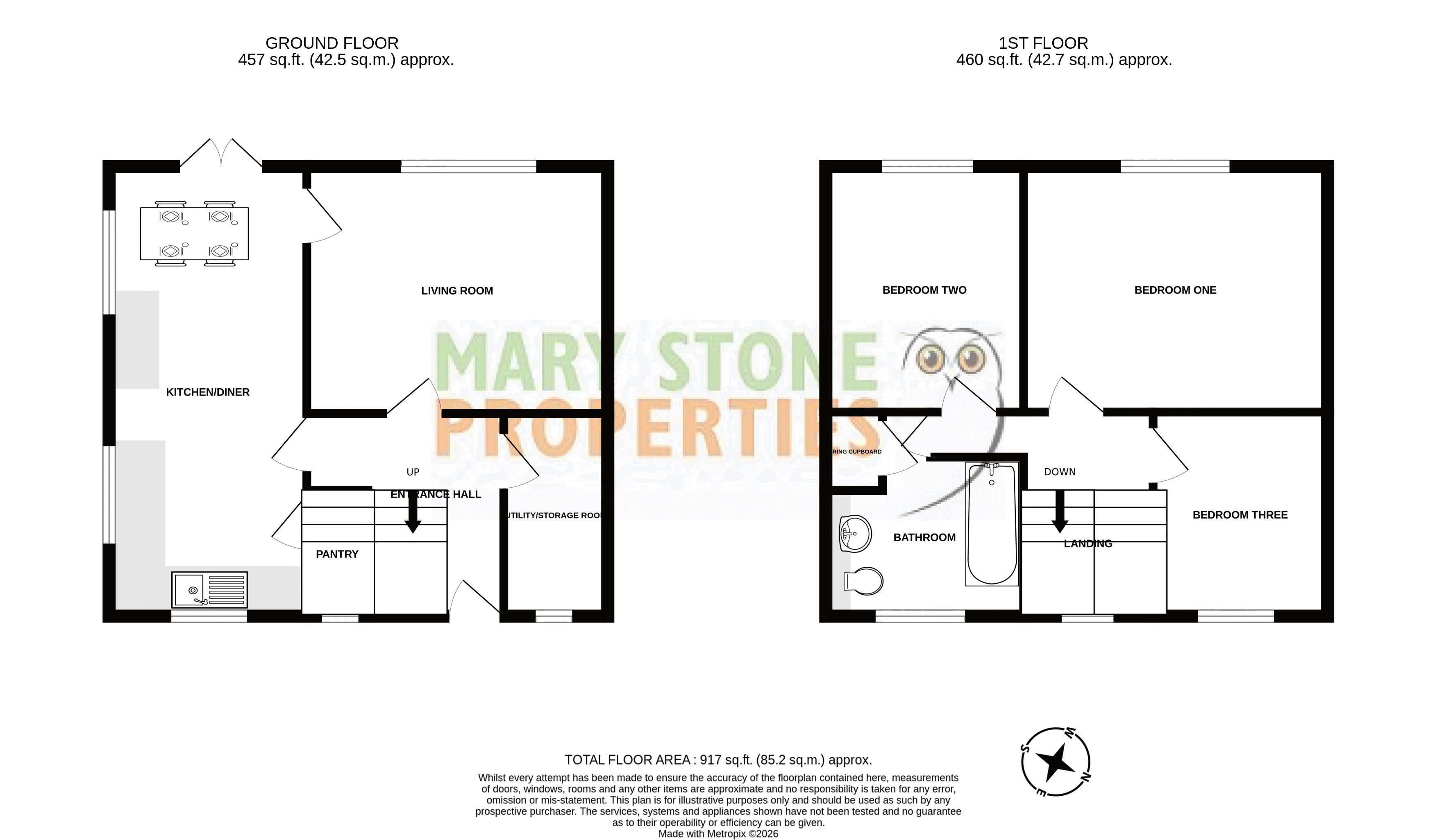 25, Wheeler Orchard, Tenbury Wells floorplan