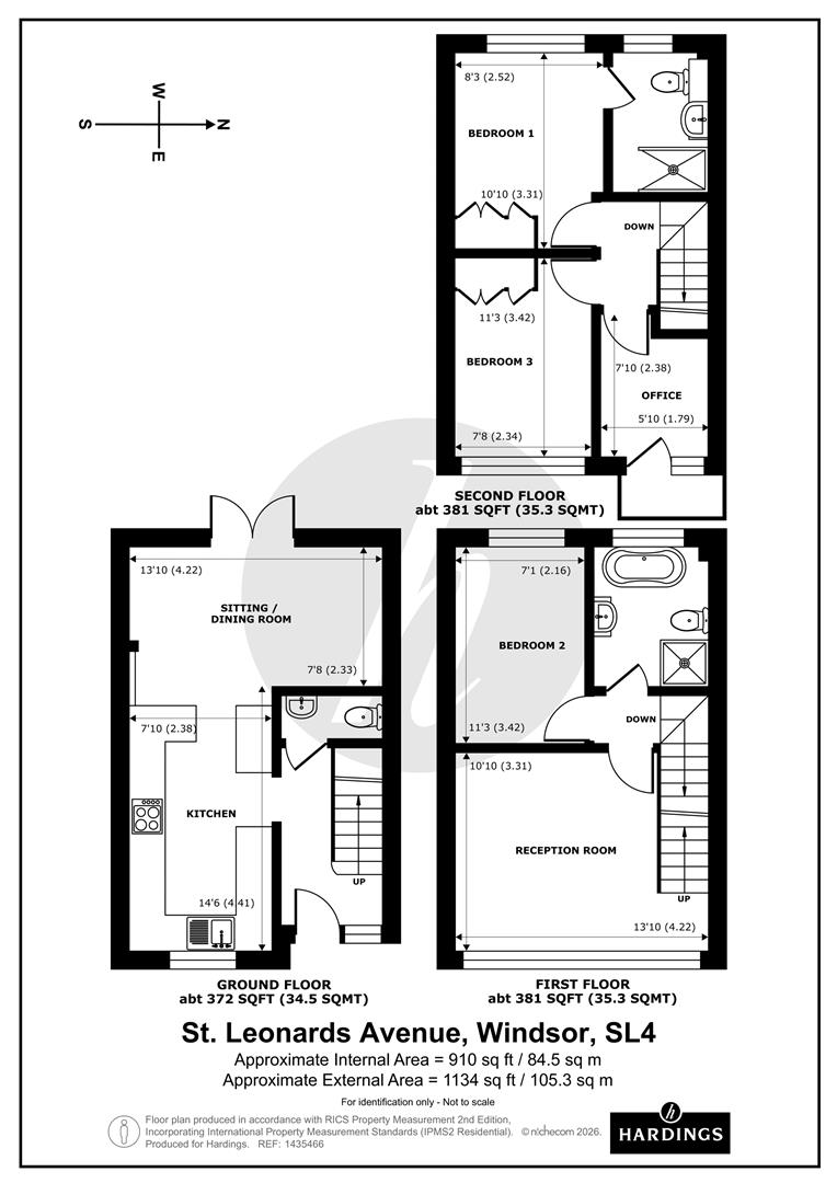 38, St. Leonards Avenue, Windsor floorplan