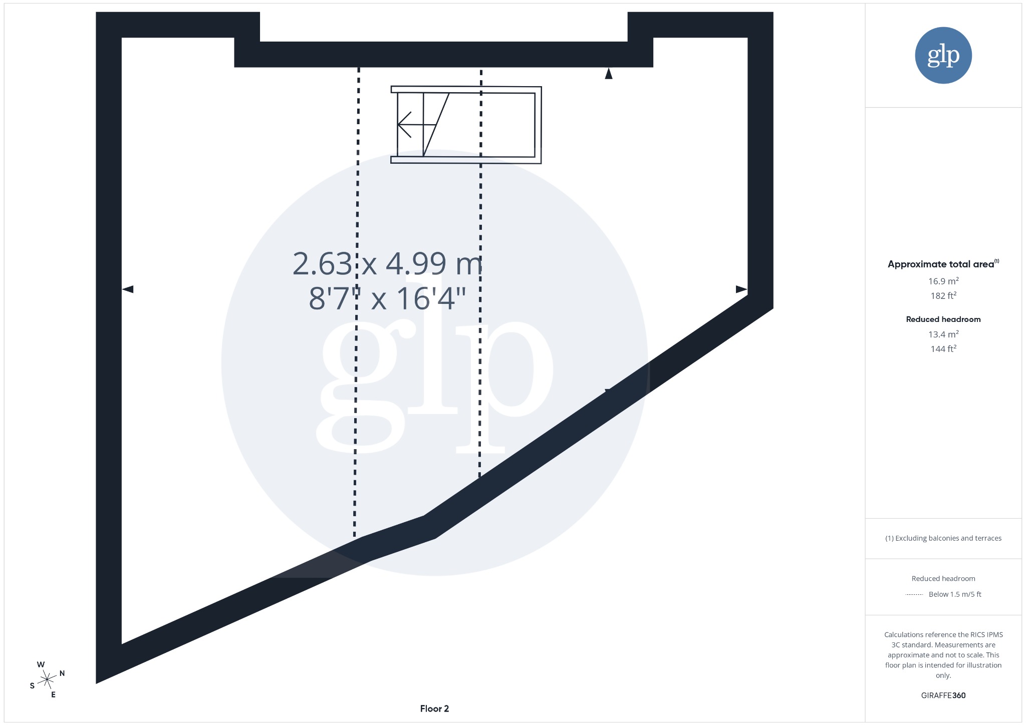 Flat 2, 4 Garrick Street, Greater London floorplan