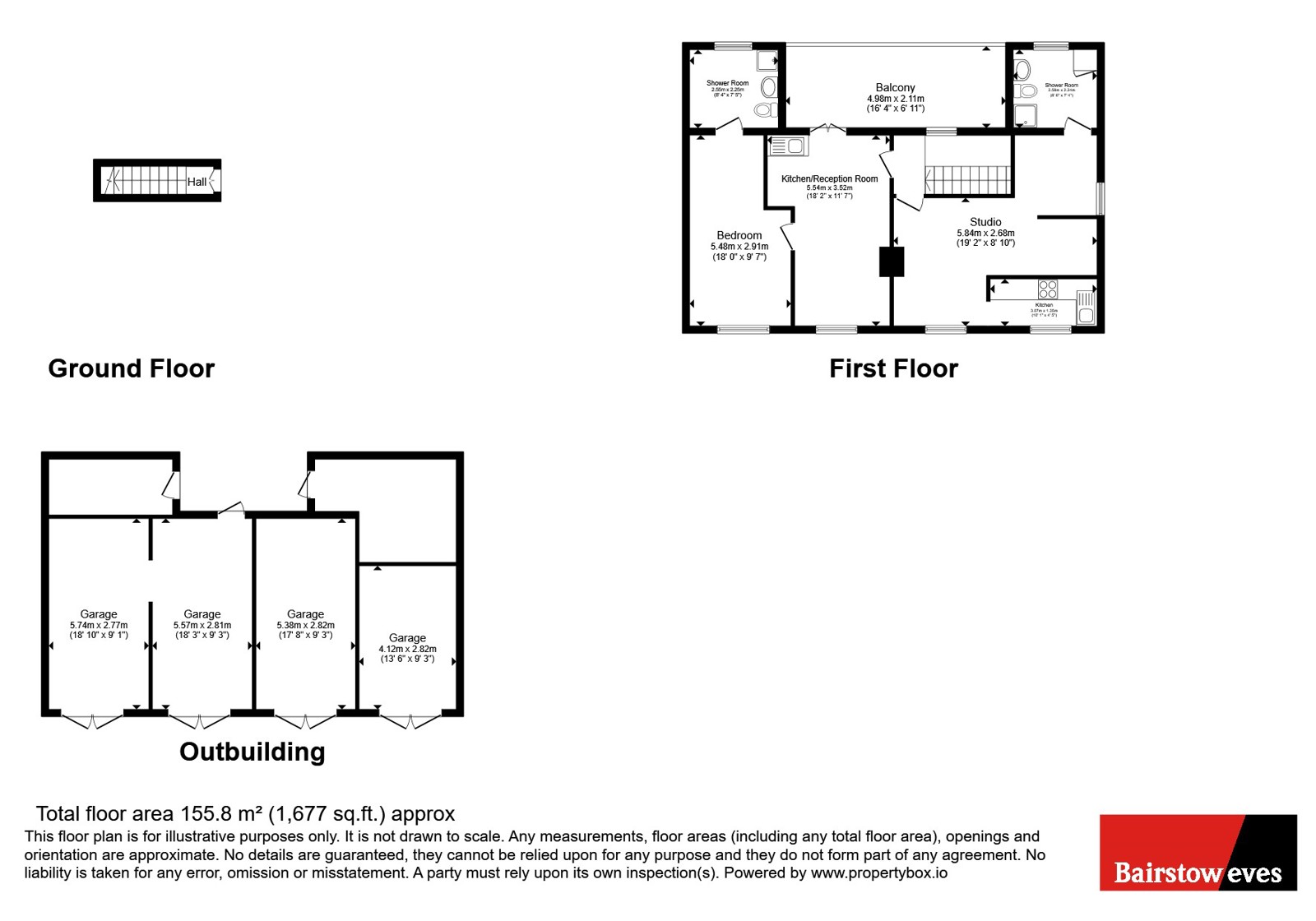 Garages & Flats, 15, Royal Mews, Essex floorplan