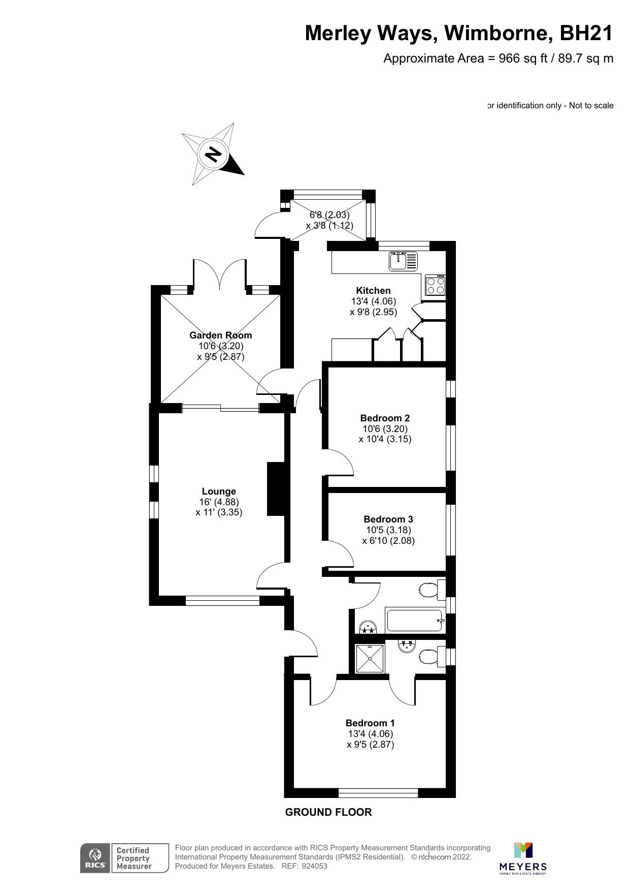 Merley Ways, Wimborne BH21, 3 bedroom bungalow for sale 63323925