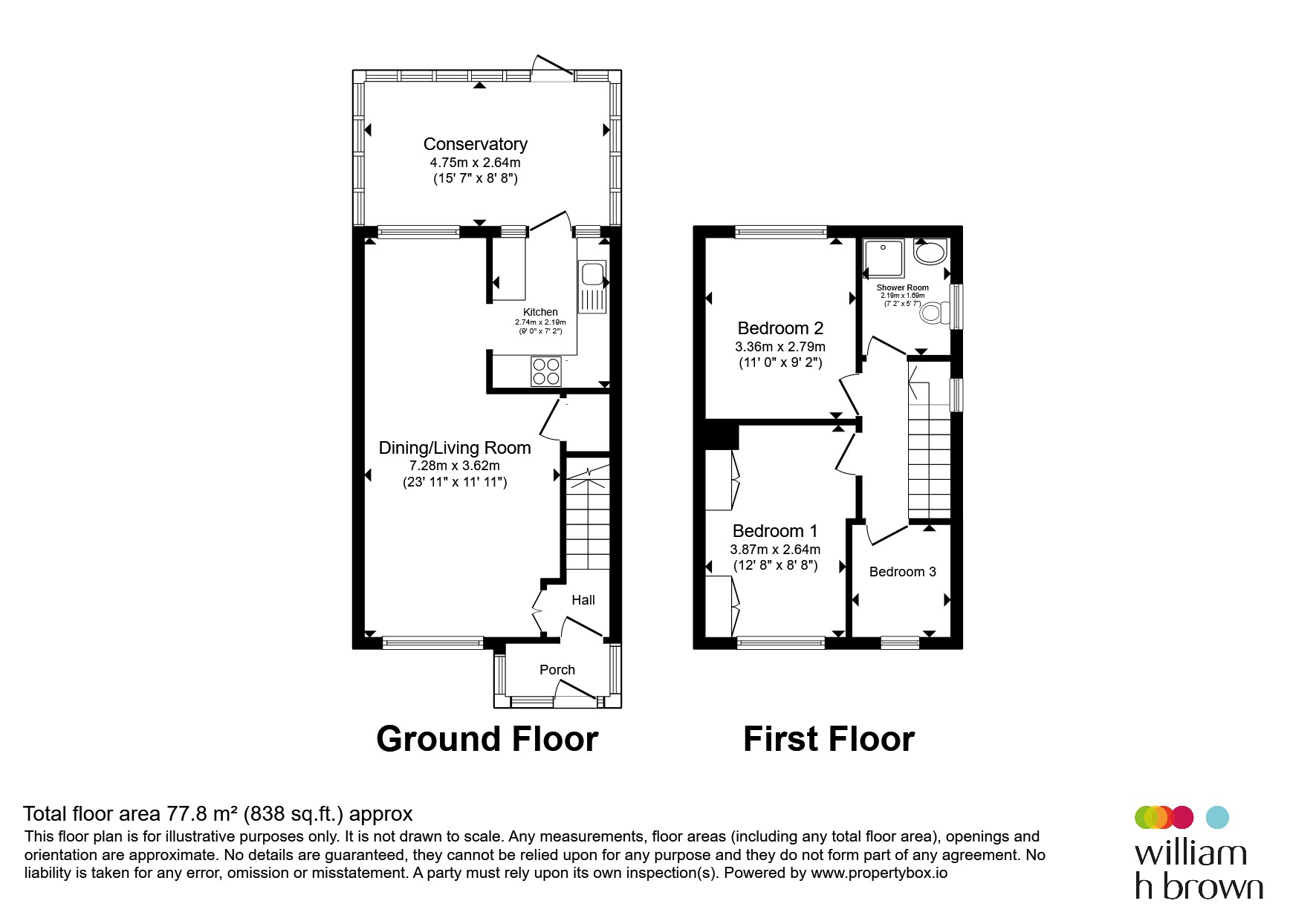 58, Arncliffe Drive, KNOTTINGLEY floorplan