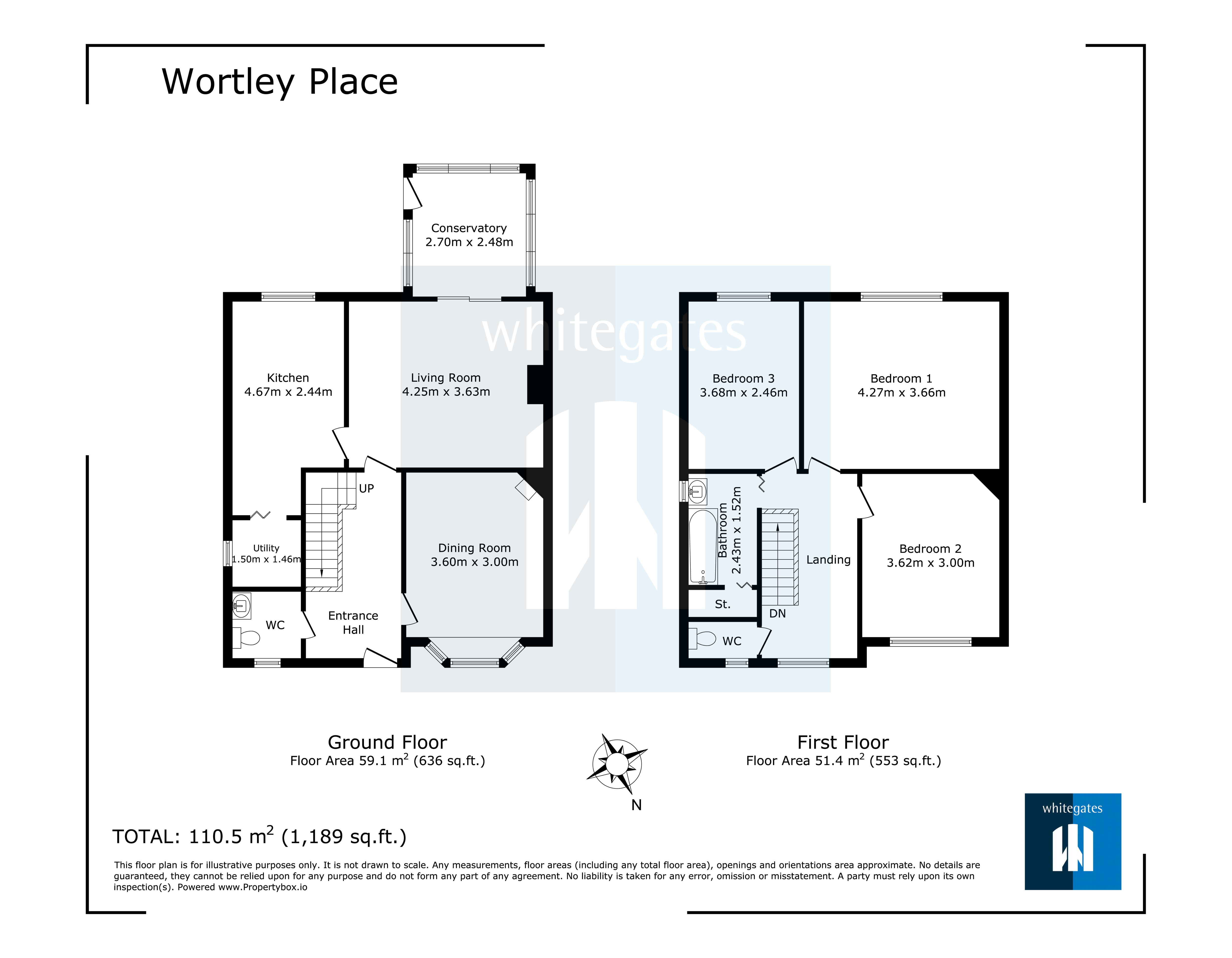 5, Wortley Place, Pontefract floorplan