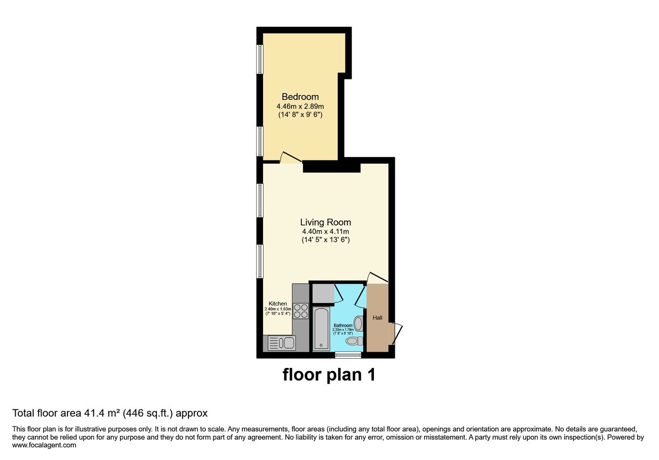 9 Eatonhurst, Norfolk Square, Bognor Regis floorplan