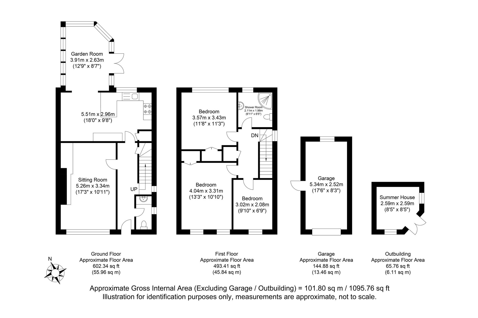 1 Springett Avenue, Lewes floorplan
