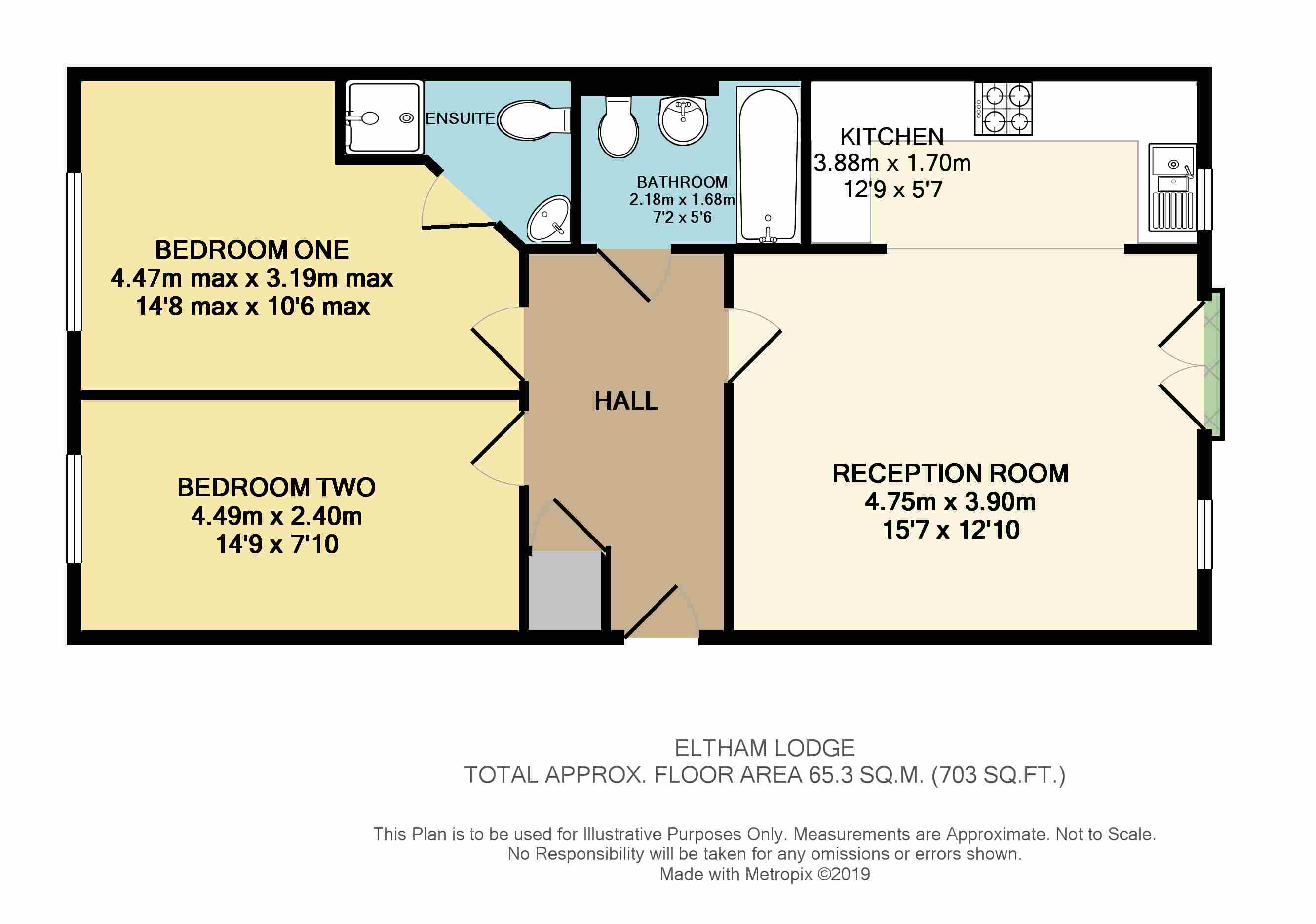 2 Bedrooms Flat for sale in Eltham Lodge, 9A Apsley Close, Harrow HA2