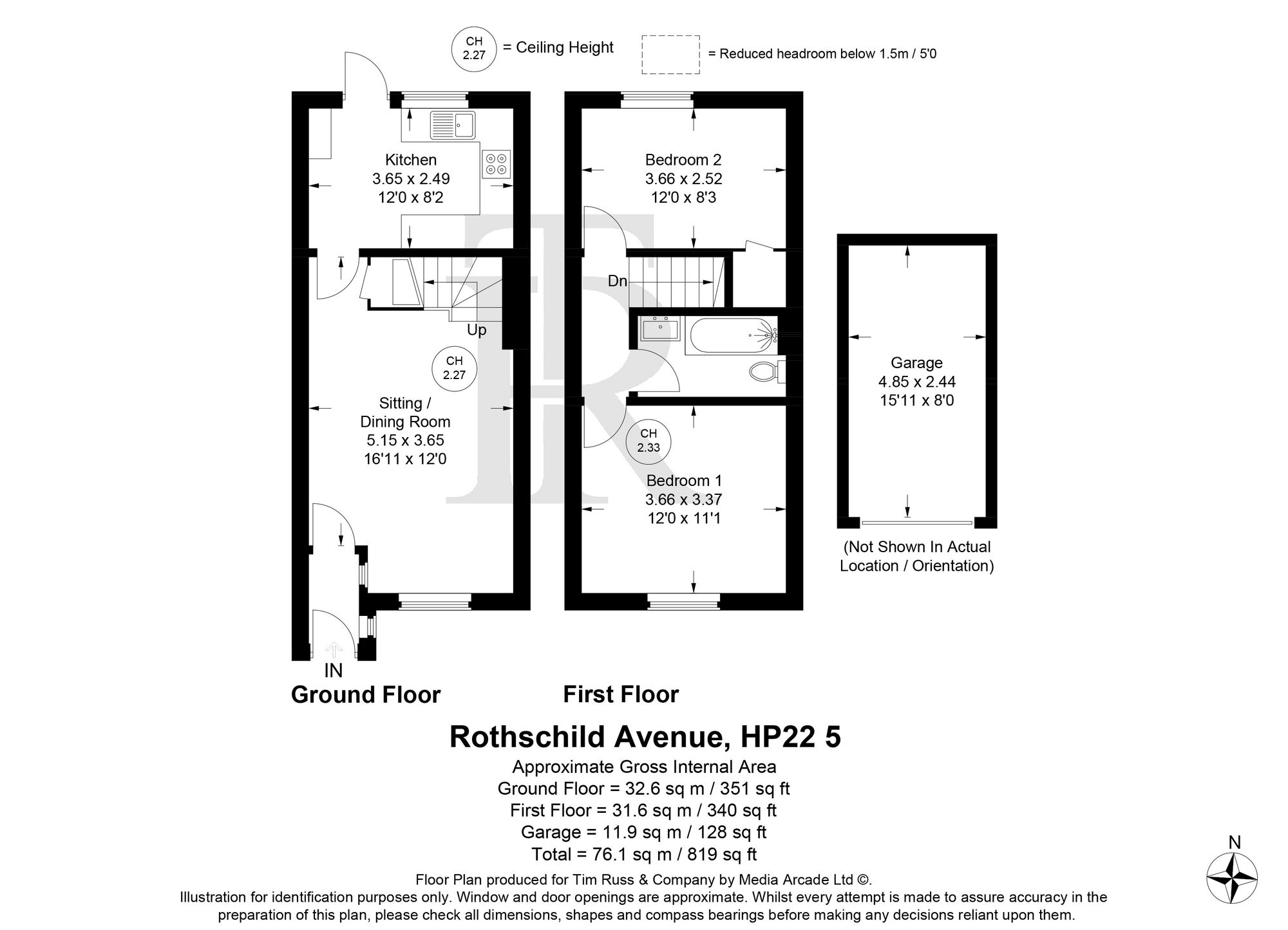 59 Rothschild Avenue, Aylesbury floorplan