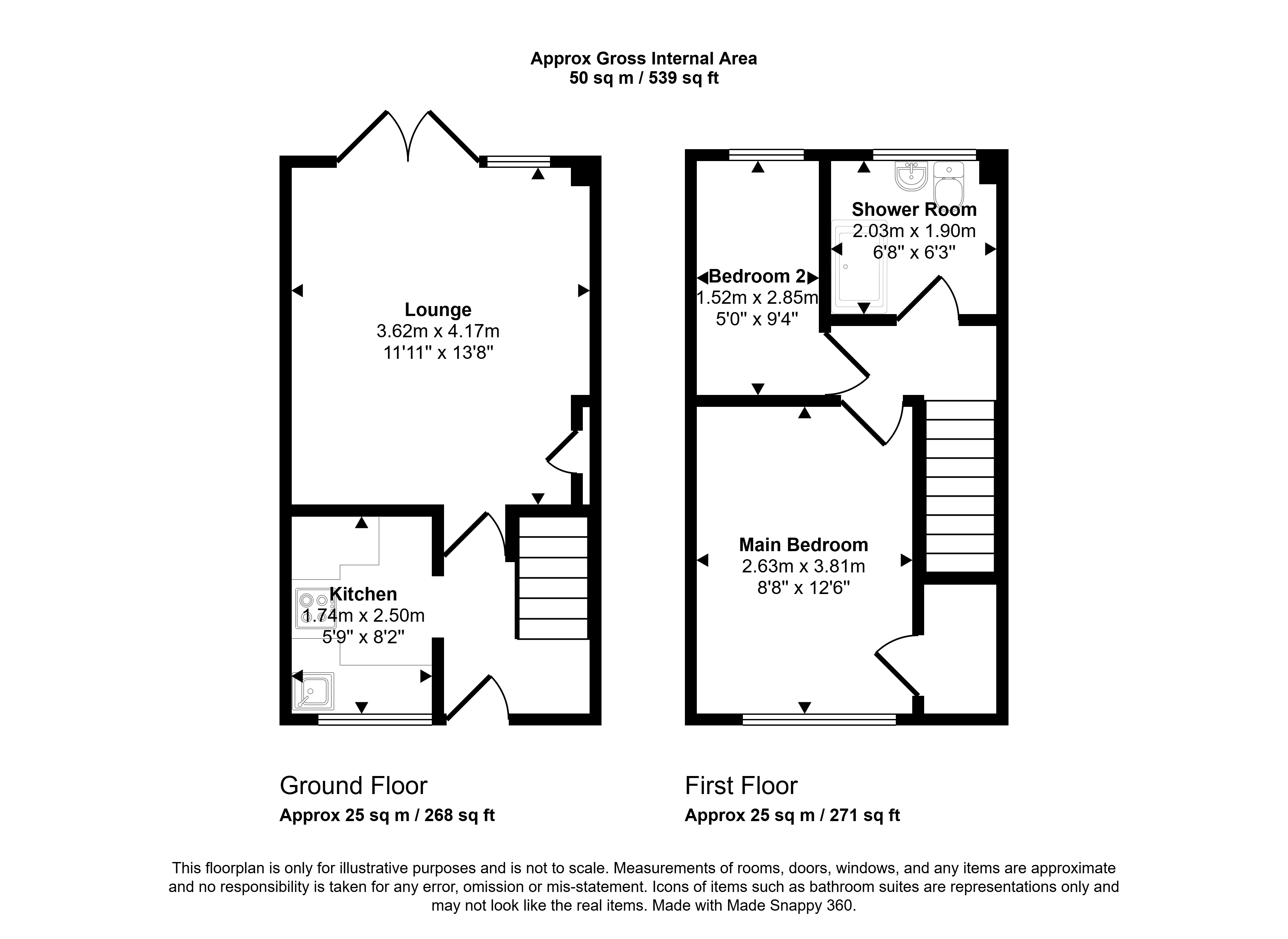 31, Broomhill Crescent, Erskine floorplan