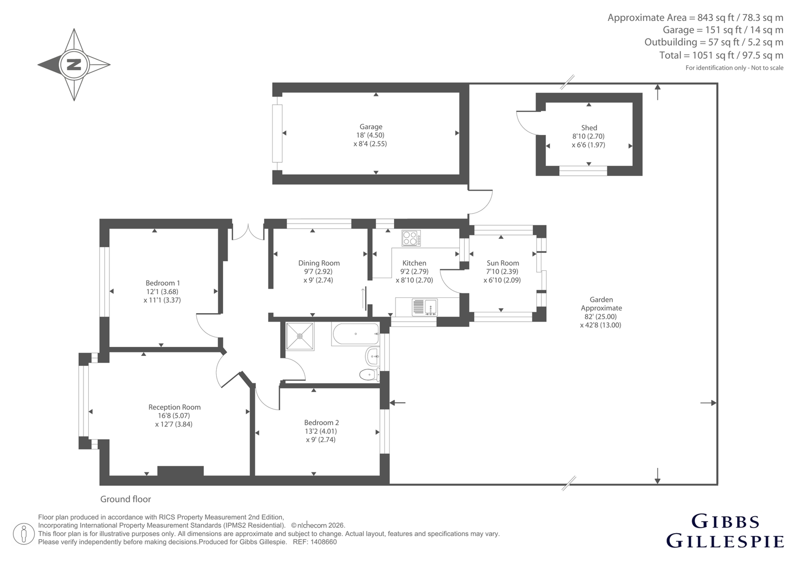 200, Herlwyn Avenue, Ruislip floorplan