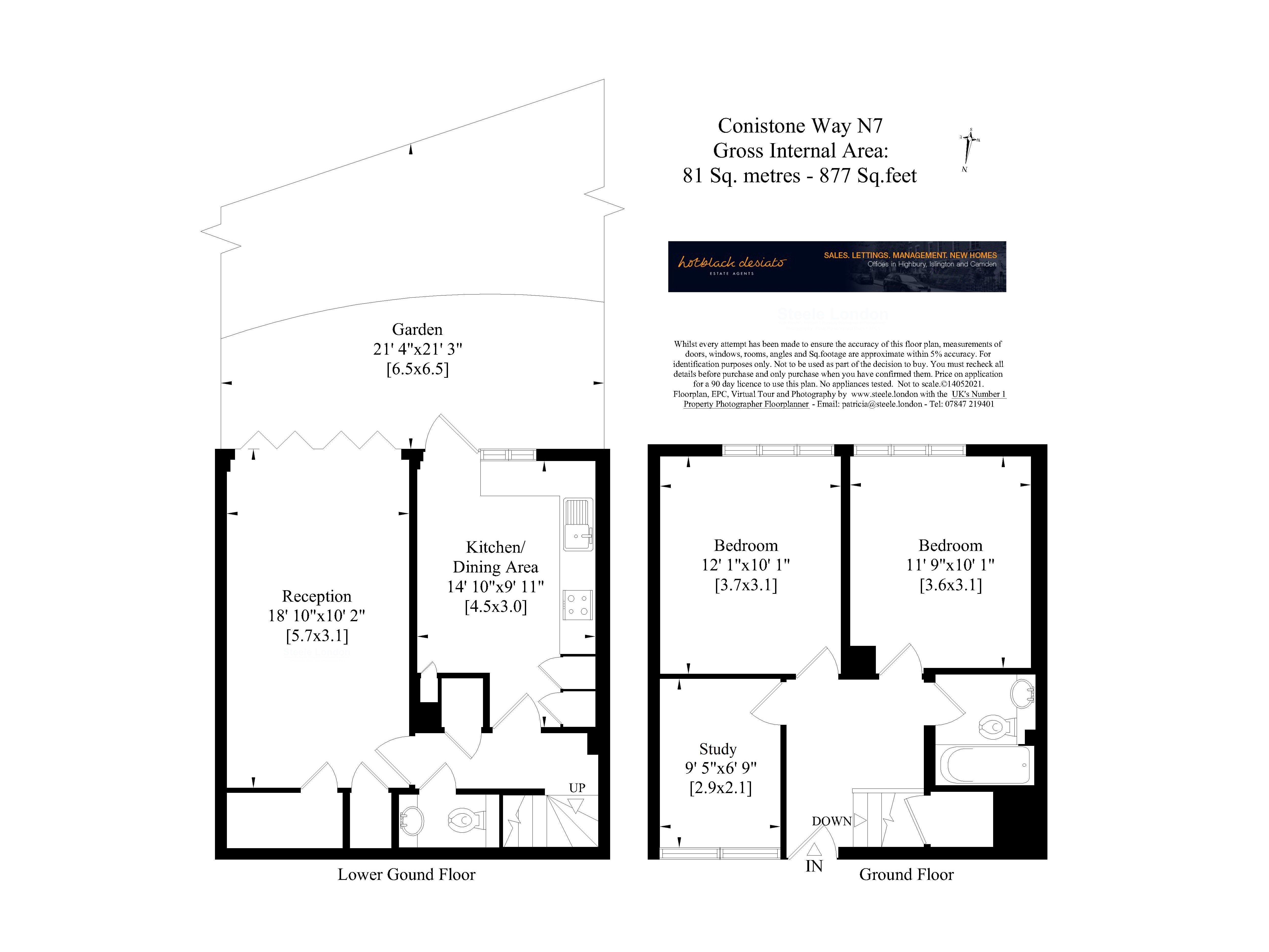 GM 116,, Conistone Way, Islington floorplan