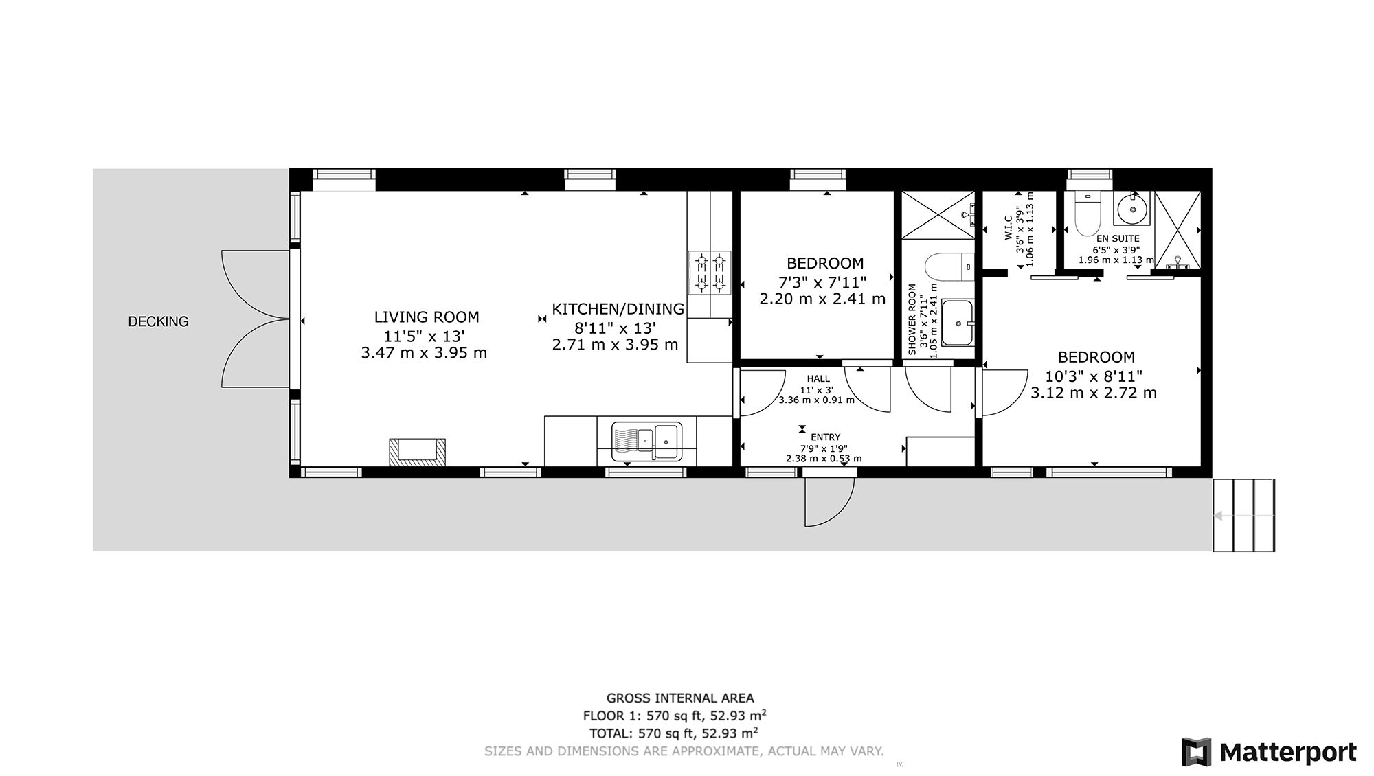 St. Fillans Caravan Park, Crieff floorplan