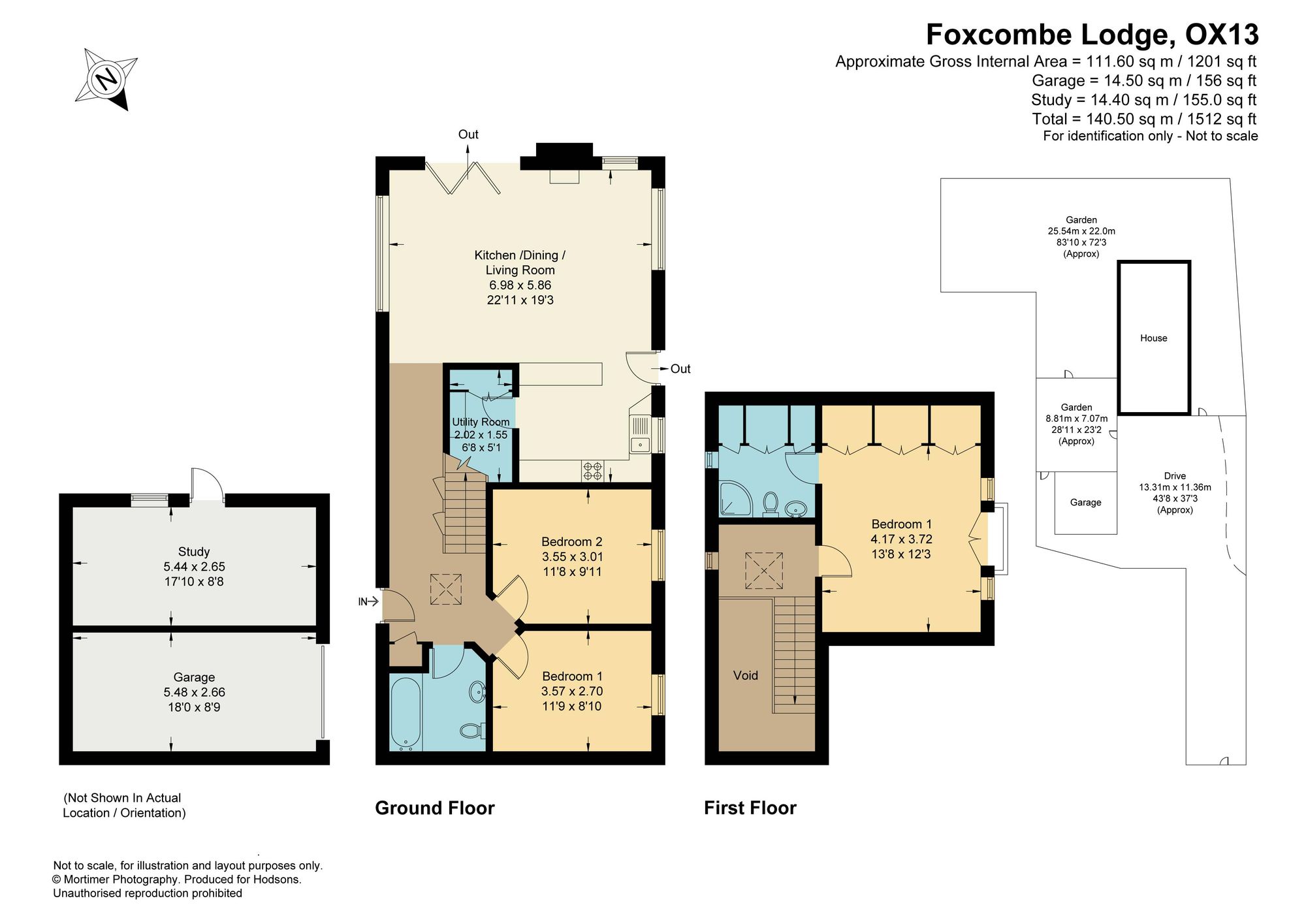 Foxcombe Lodge, Abingdon floorplan