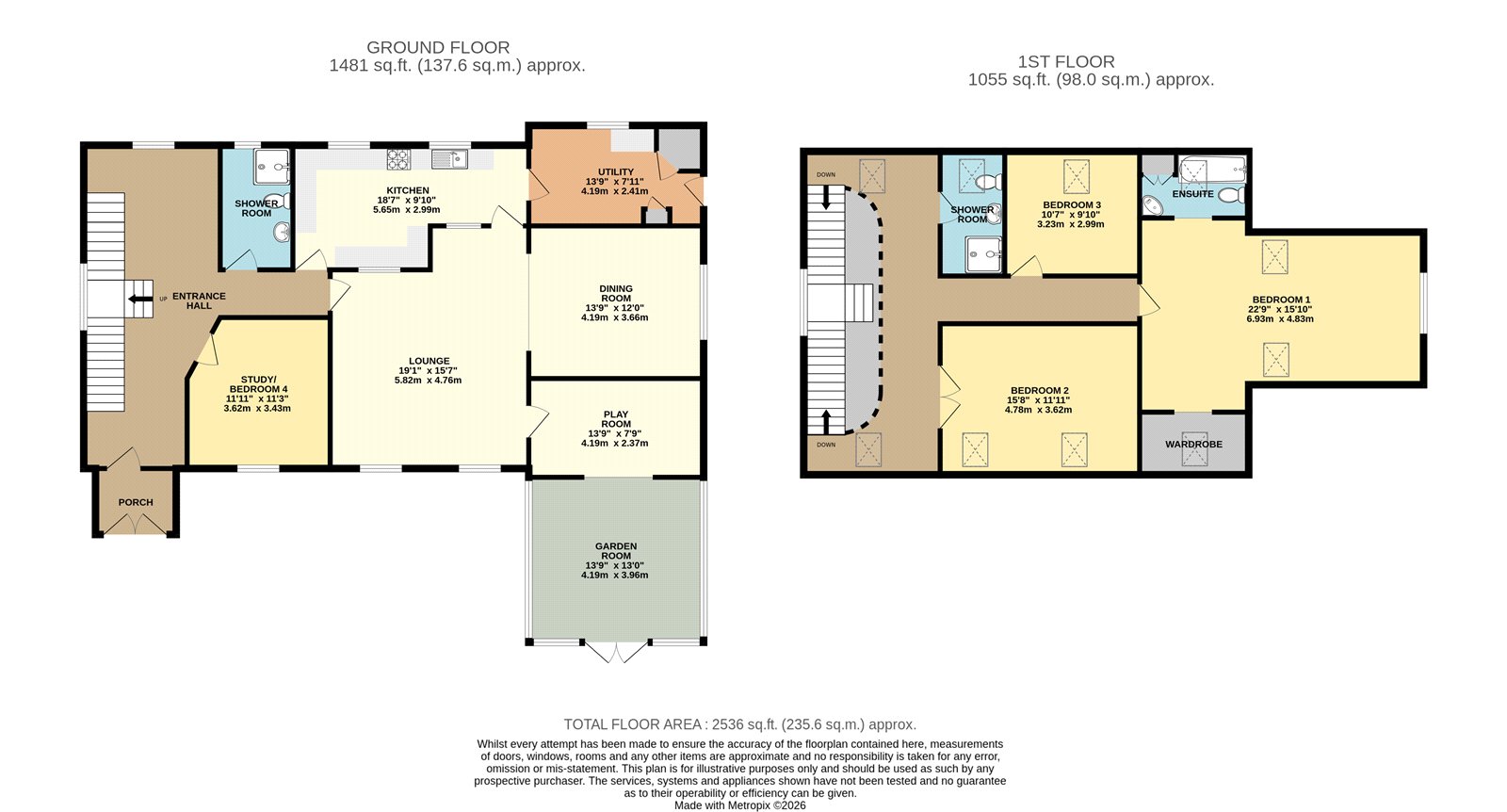 25, Grasby Road, Lincolnshire floorplan