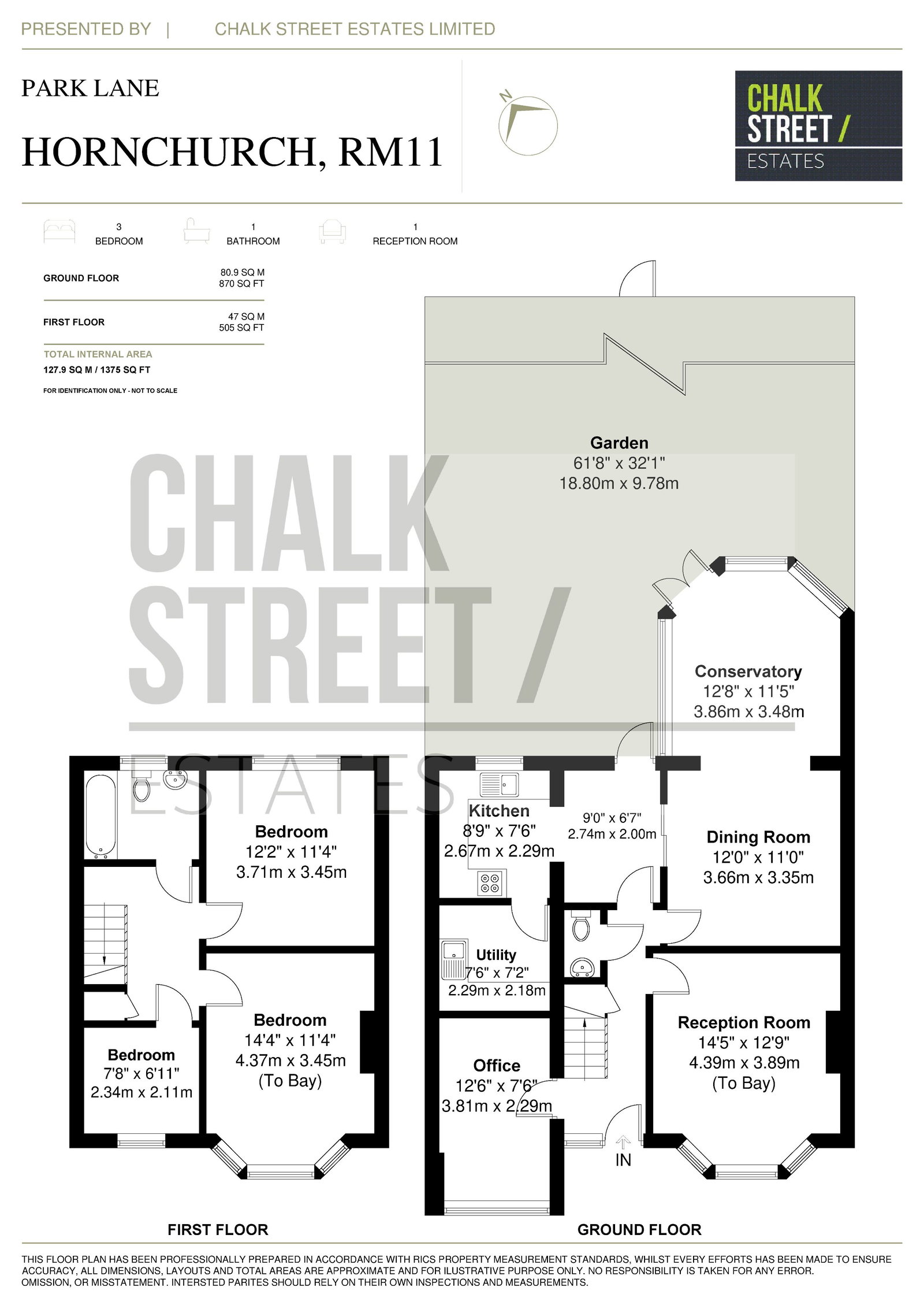 45, Park Lane, Hornchurch floorplan