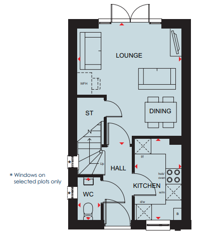 H8755100, Blidworth Lane, Rainworth, Mansfield floorplan
