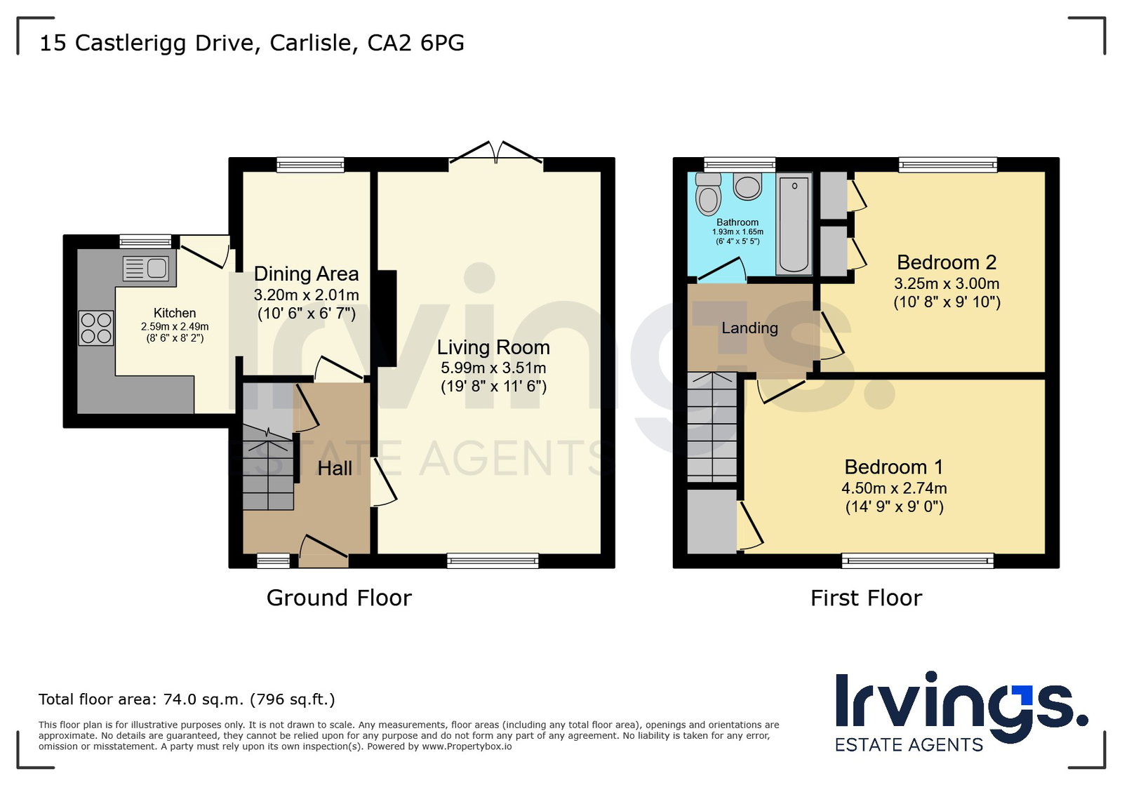 Castlerigg Drive, Carlisle floorplan