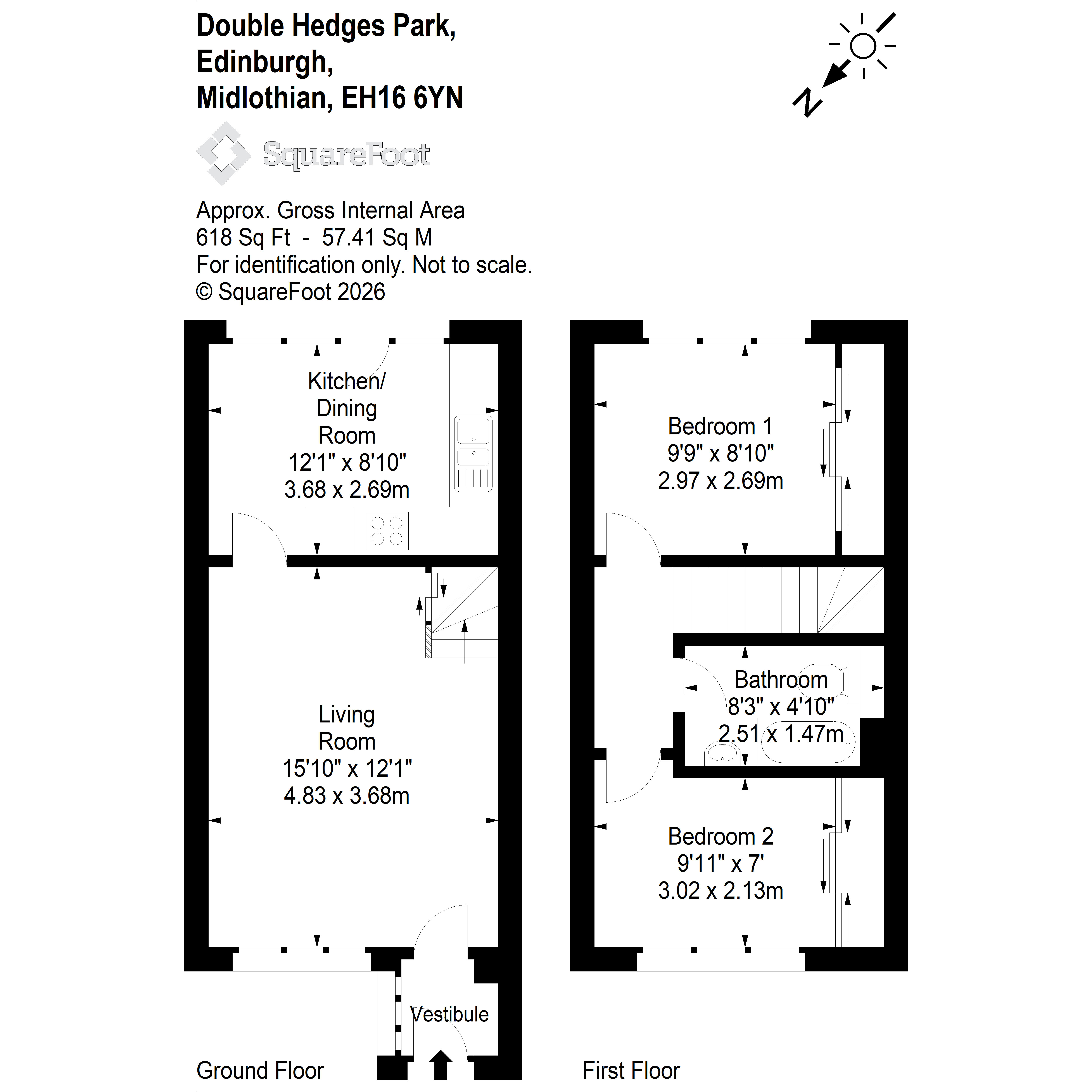 82, Double Hedges Park, Liberton floorplan