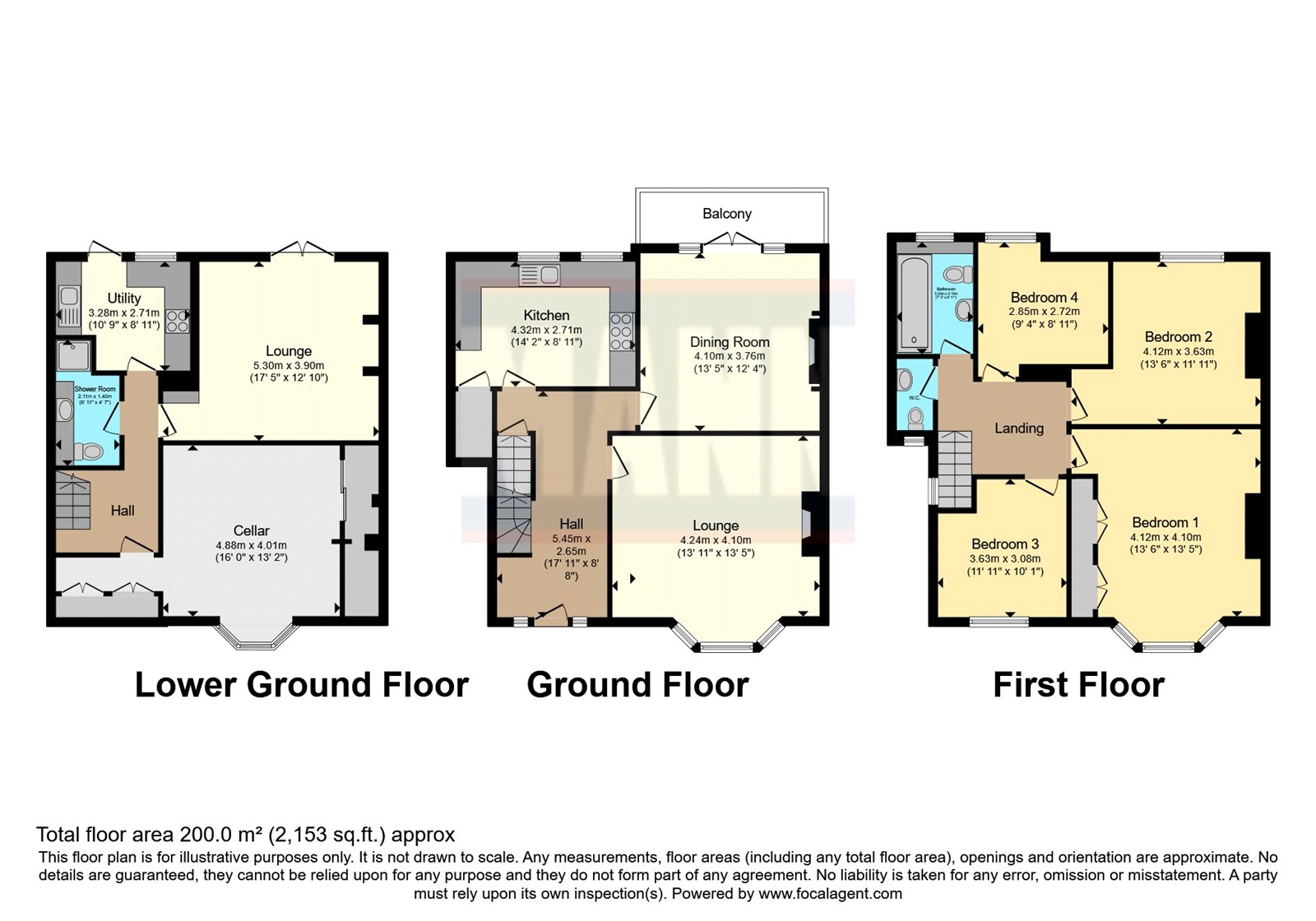 160, Maidstone Road, Kent floorplan