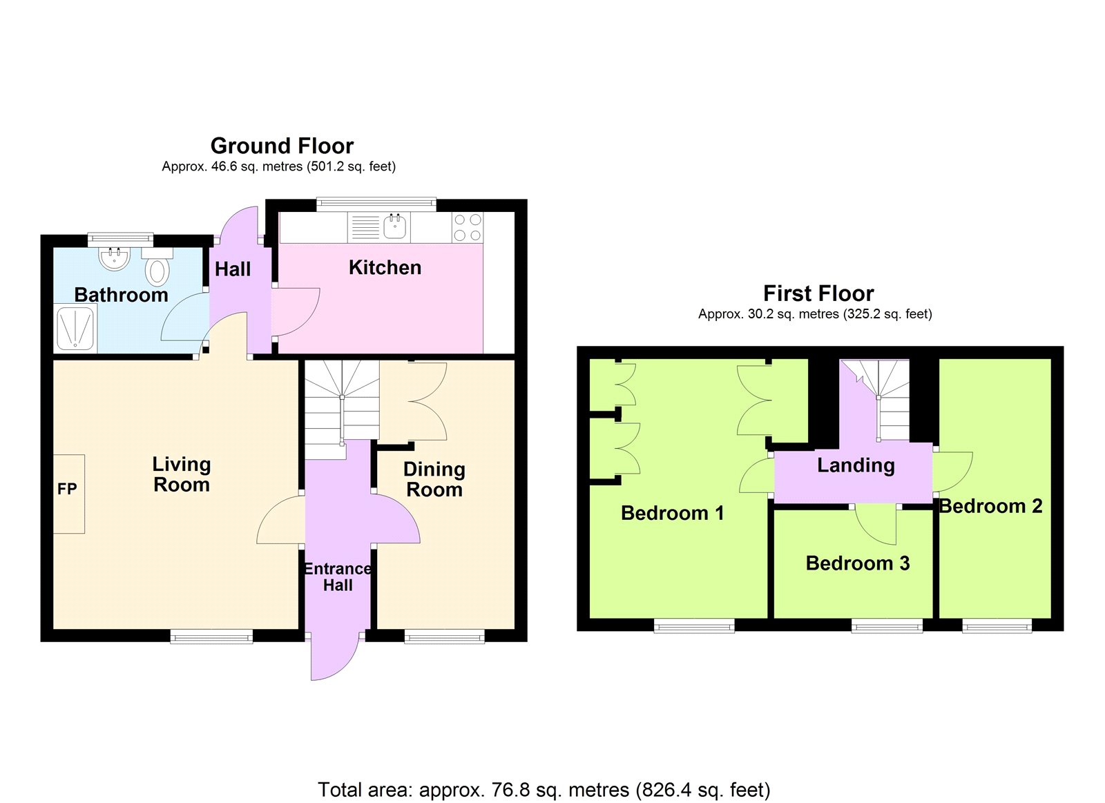 Bryntirion,, Saron, Carmarthenshire floorplan