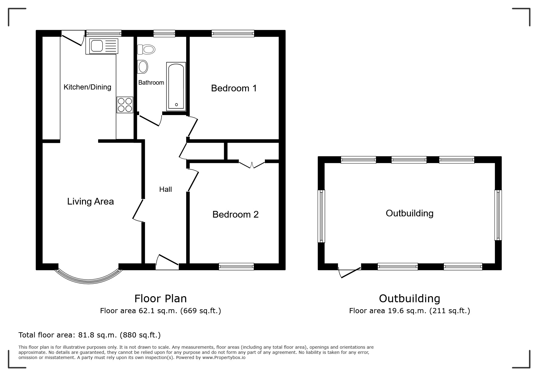 7, Coles Close, Isle of Wight floorplan