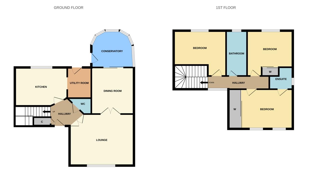 55, College Street, Leven floorplan