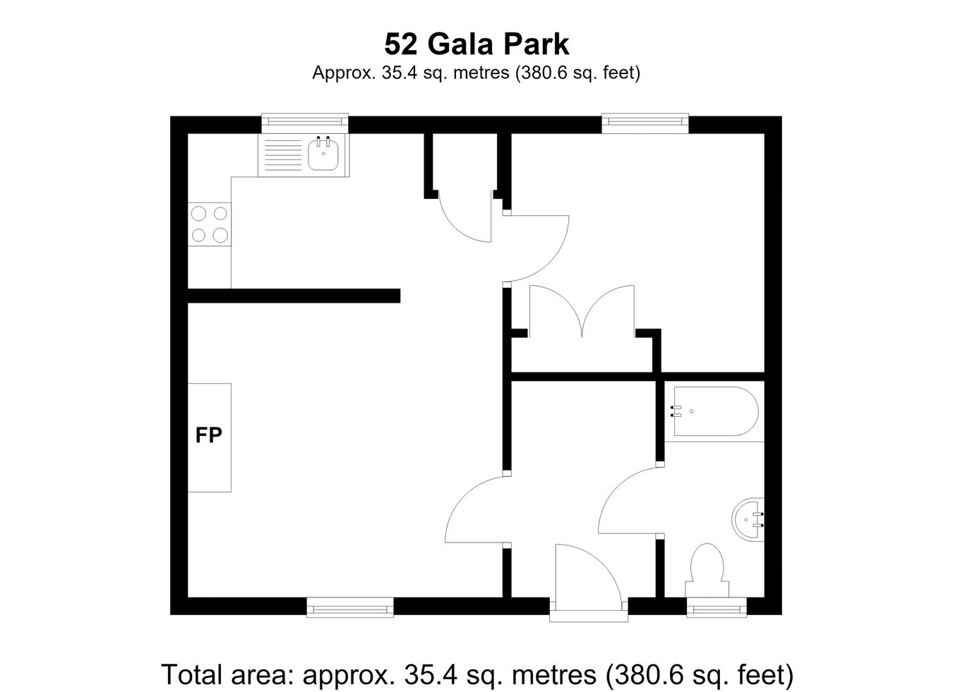 52, Gala Park, Galashiels floorplan