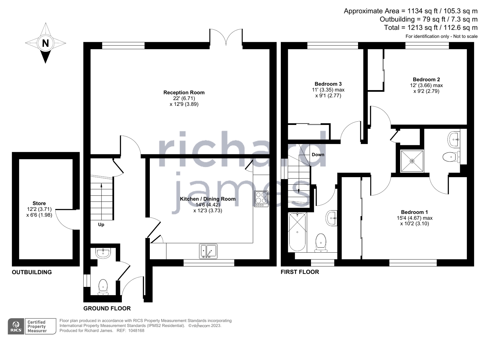 45, Willis Way, Purton floorplan