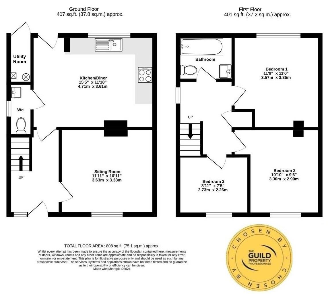 Chestnut View, Raskelf Road, York floorplan