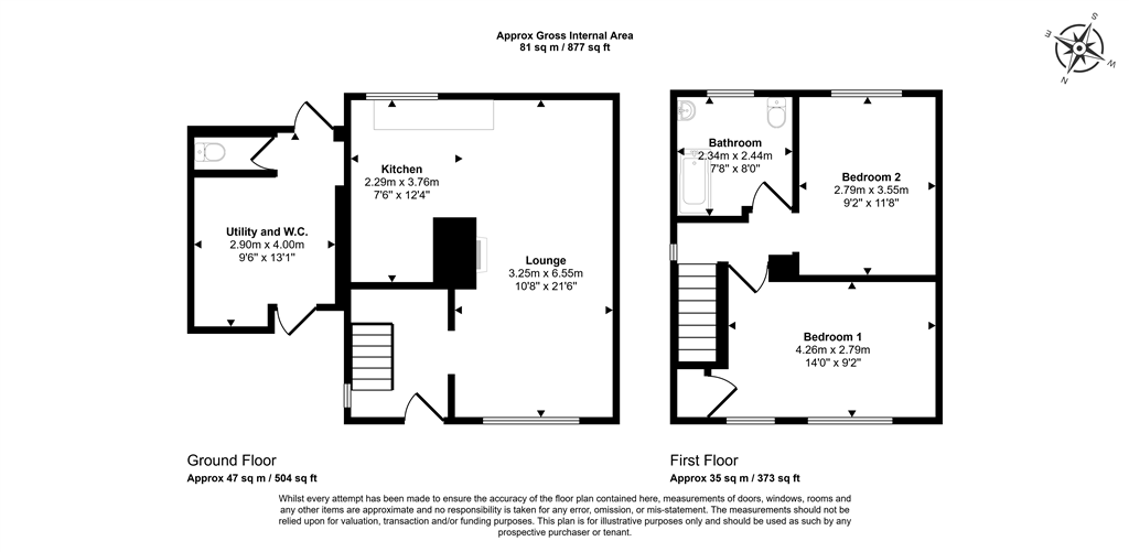 1, Birch Avenue, WINSFORD floorplan