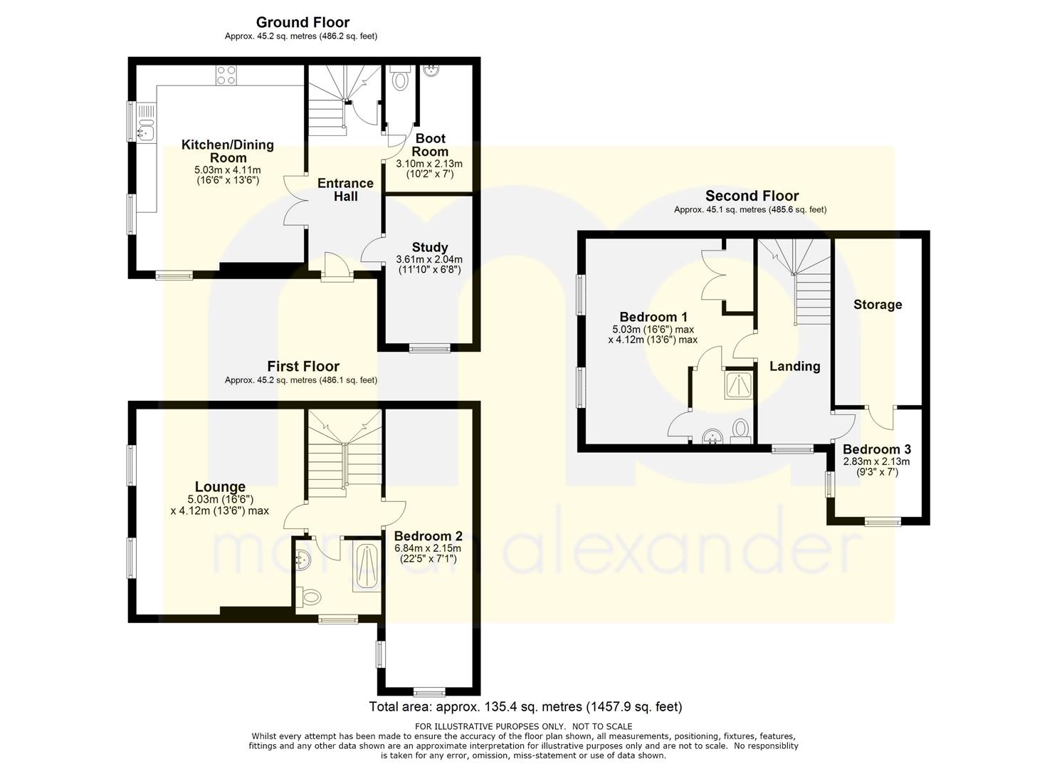 11, Courtyard Mews, Ware floorplan