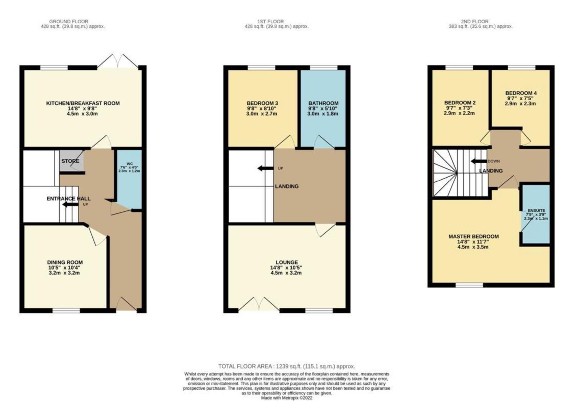50 Drum Tower View, Caerphilly floorplan