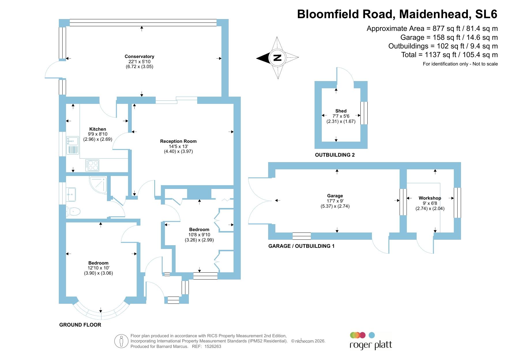 Bloomfield Road, Maidenhead floorplan
