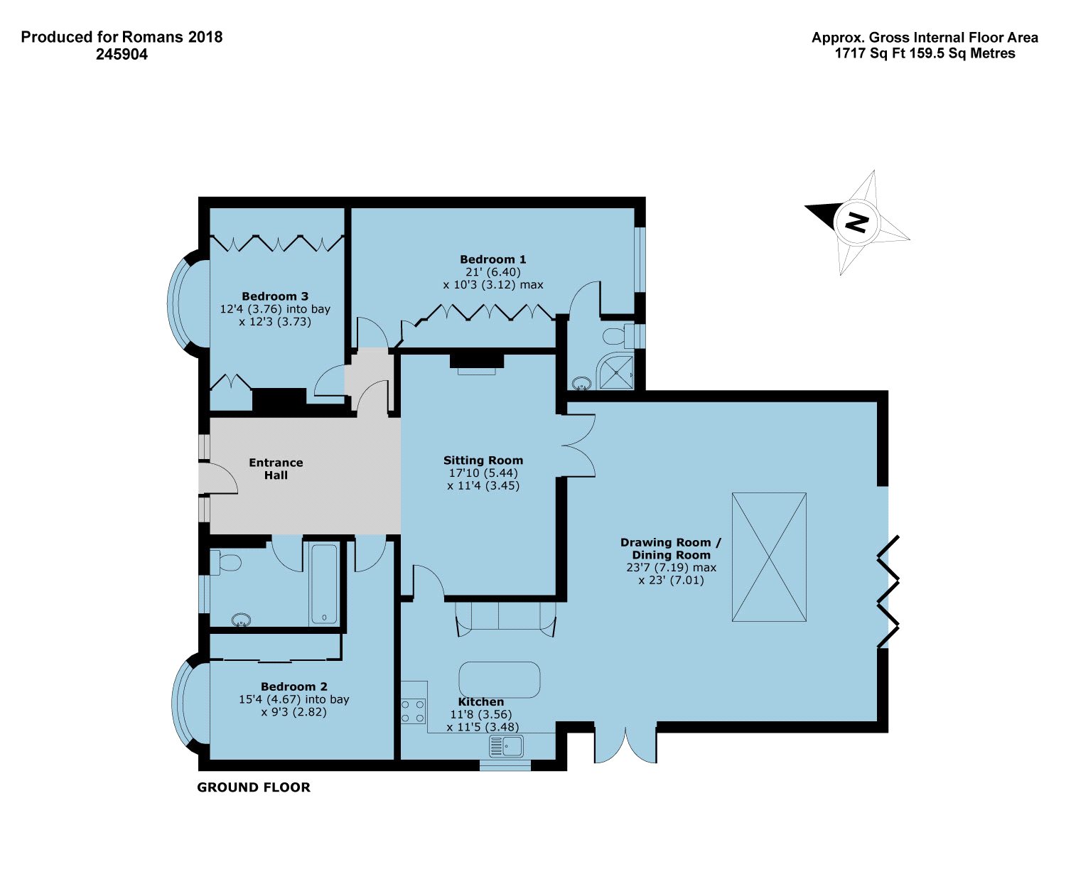 3 bed detached bungalow for sale in Farthing Green Lane, Stoke Poges