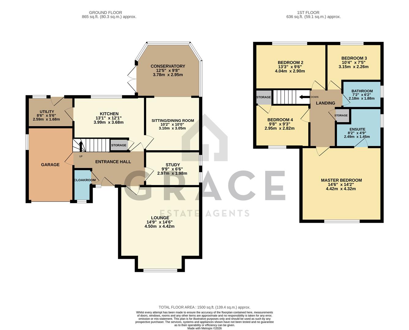 8, Oak Eggar Chase, Ipswich floorplan