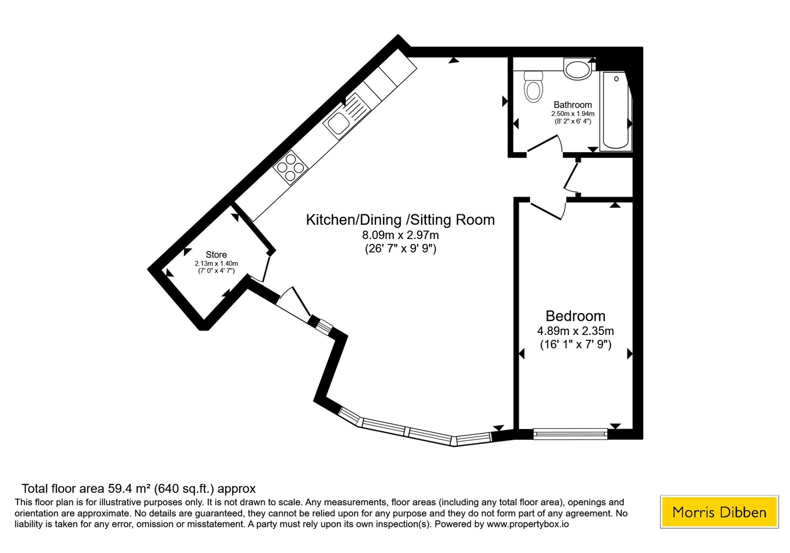 Apartment 6, The Round House,, Northney Marina, Hampshire floorplan