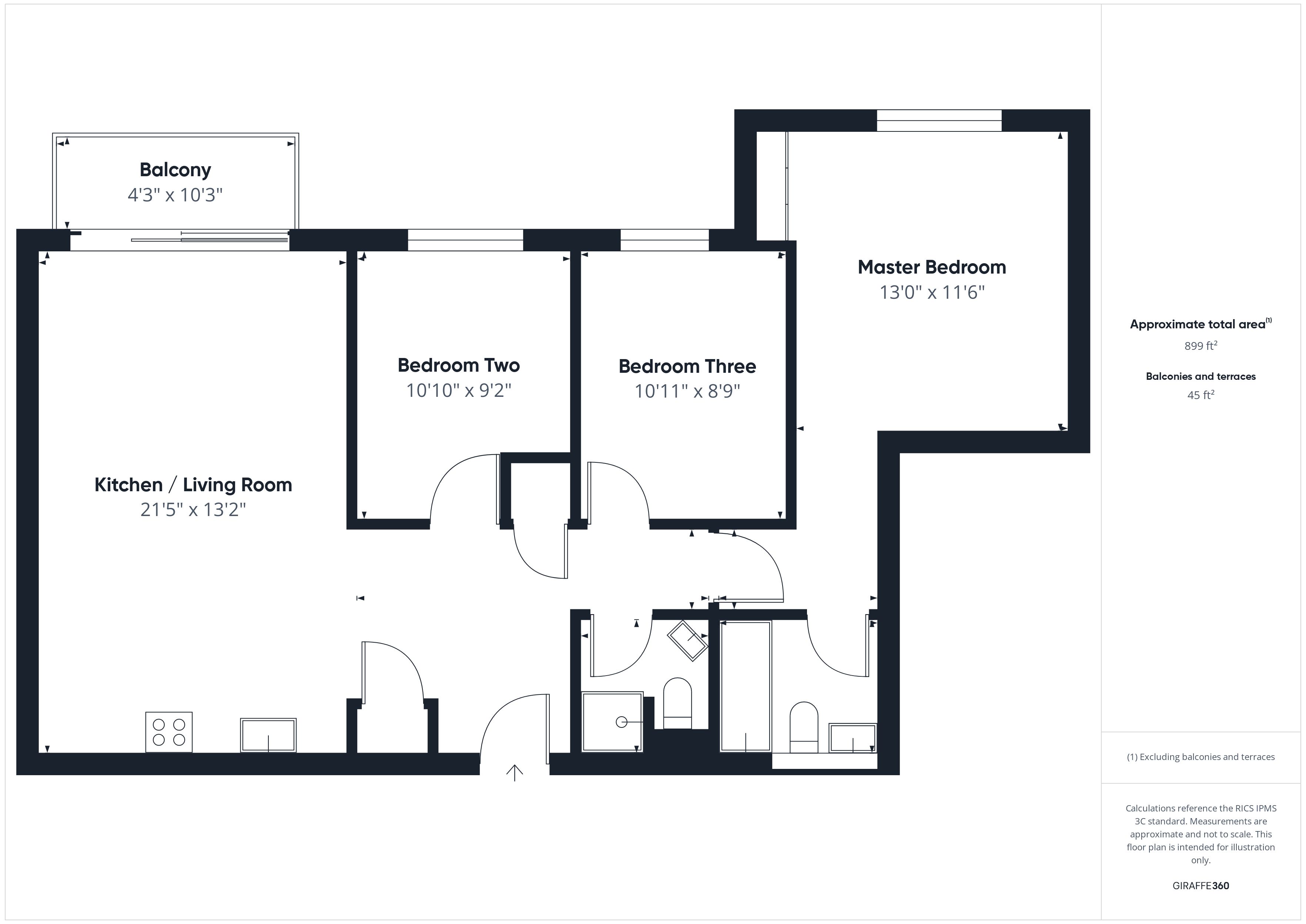 Flat 35, Lockbridge Court,, Ray Park Road, Maidenhead floorplan