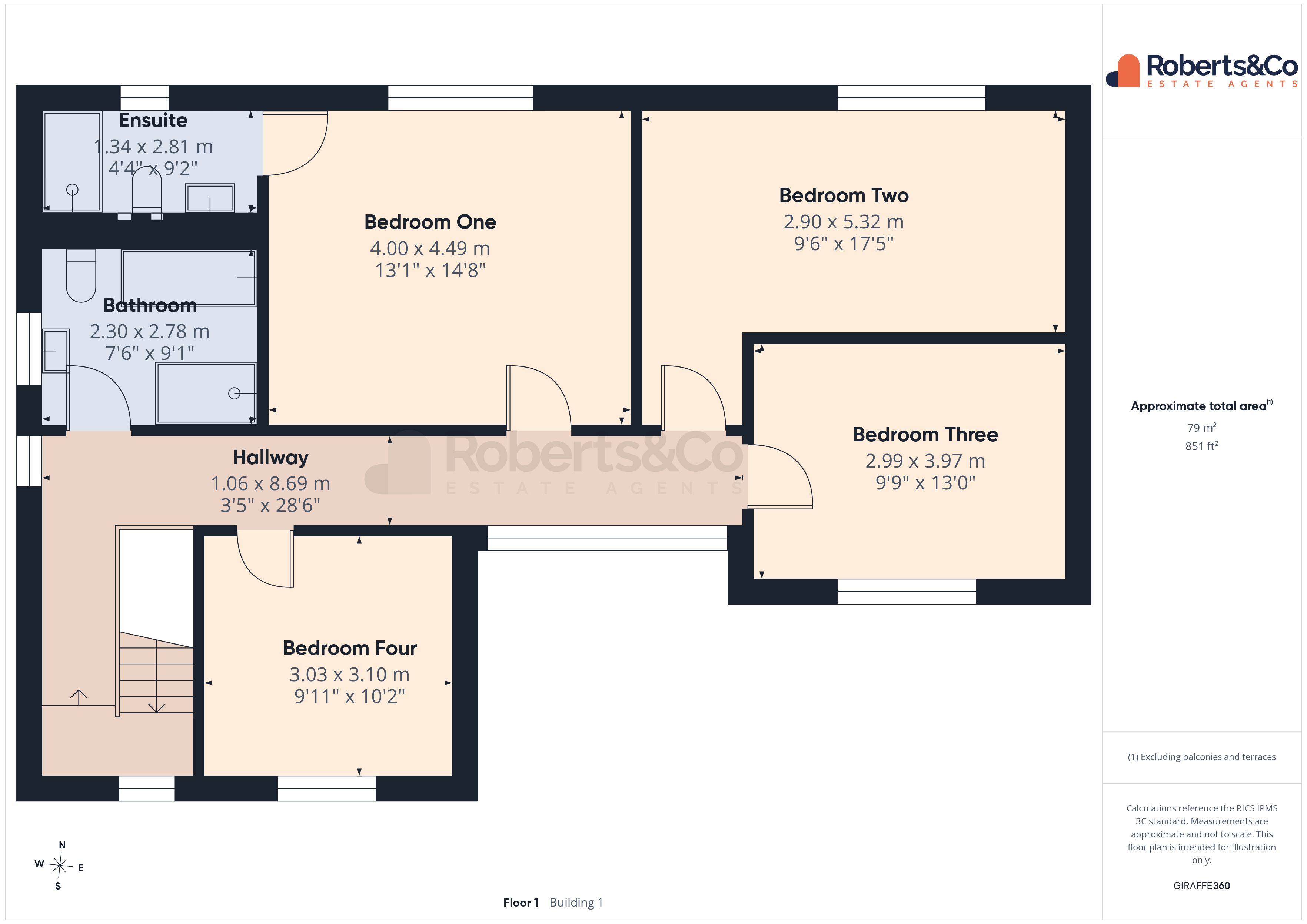 28, Castle Walk, Penwortham floorplan