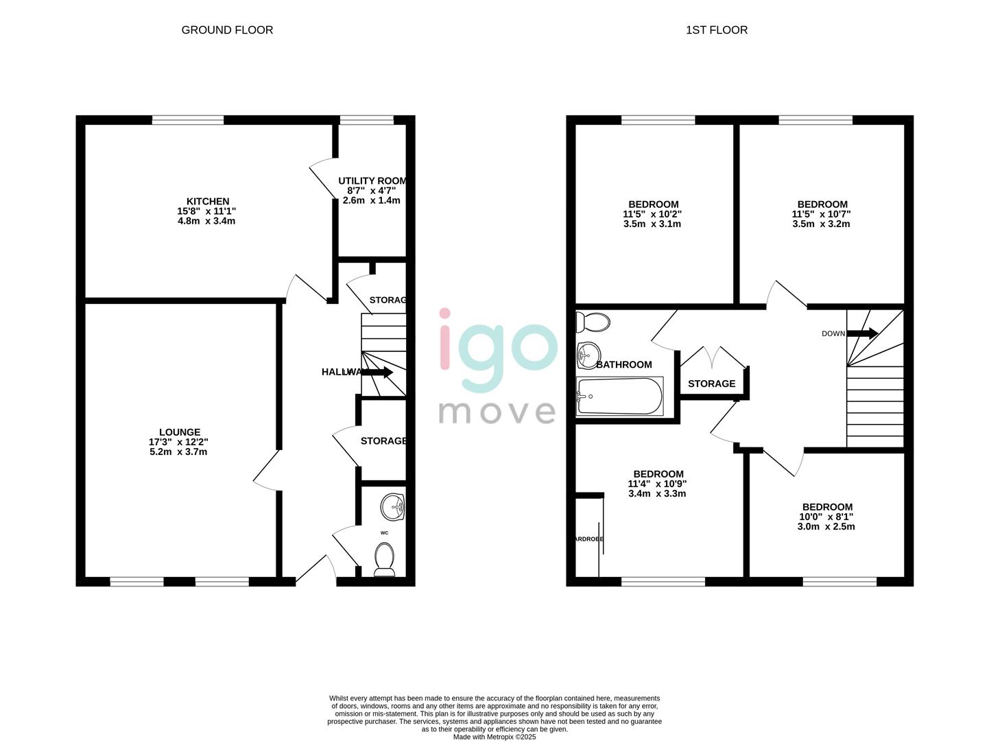 14, Mickey Barron Close, Hartlepool floorplan