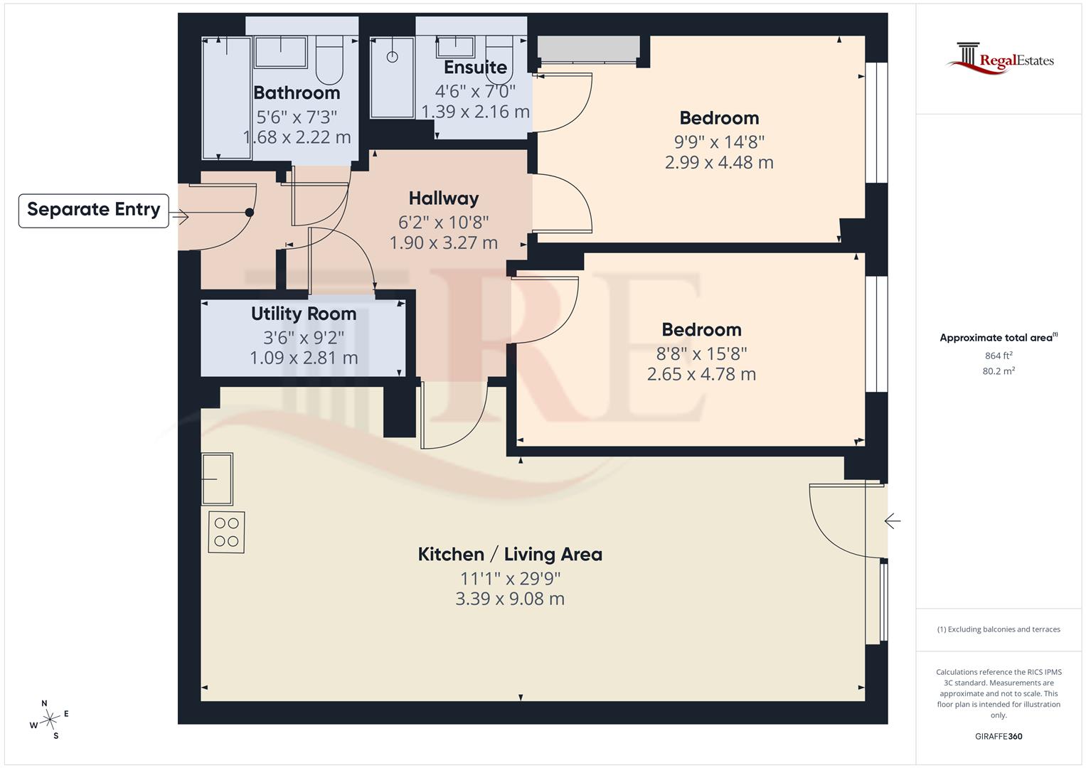 10, Hoy Close, London floorplan