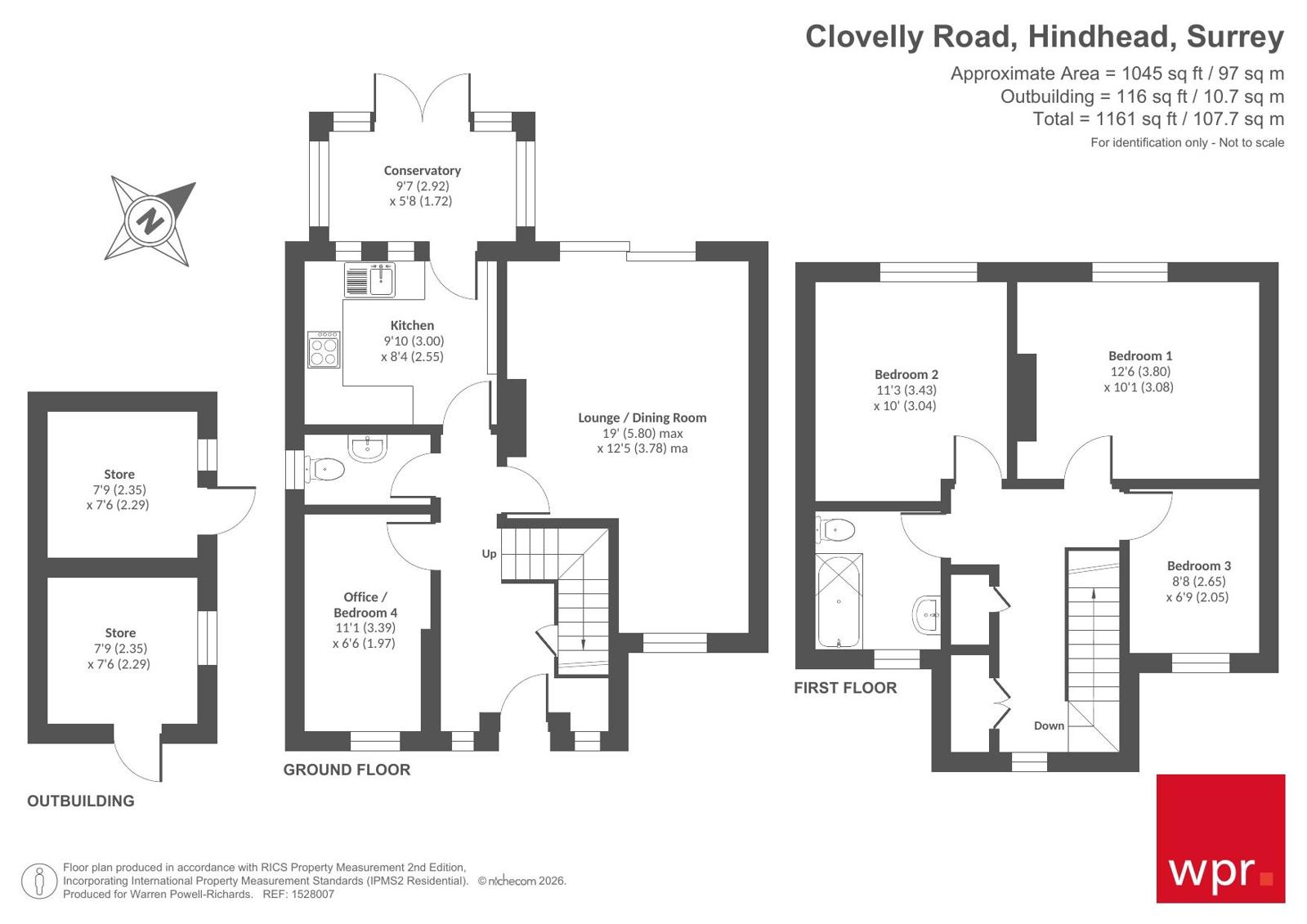 Sunbury,, Clovelly Road, Surrey floorplan