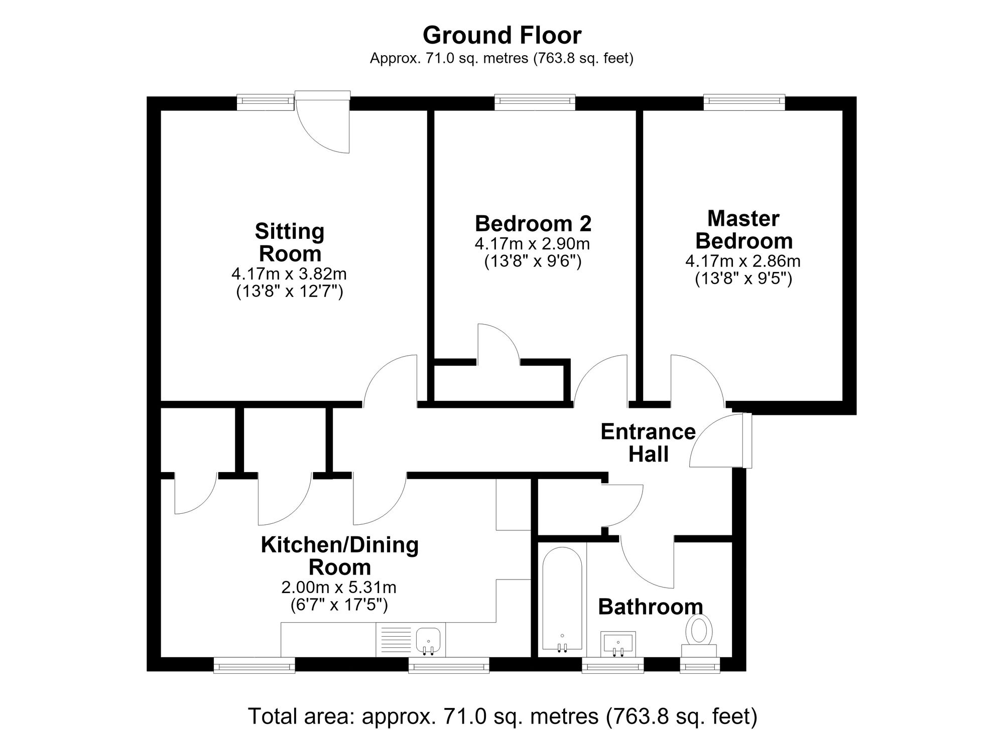 18 Lansdown Road, Faringdon floorplan