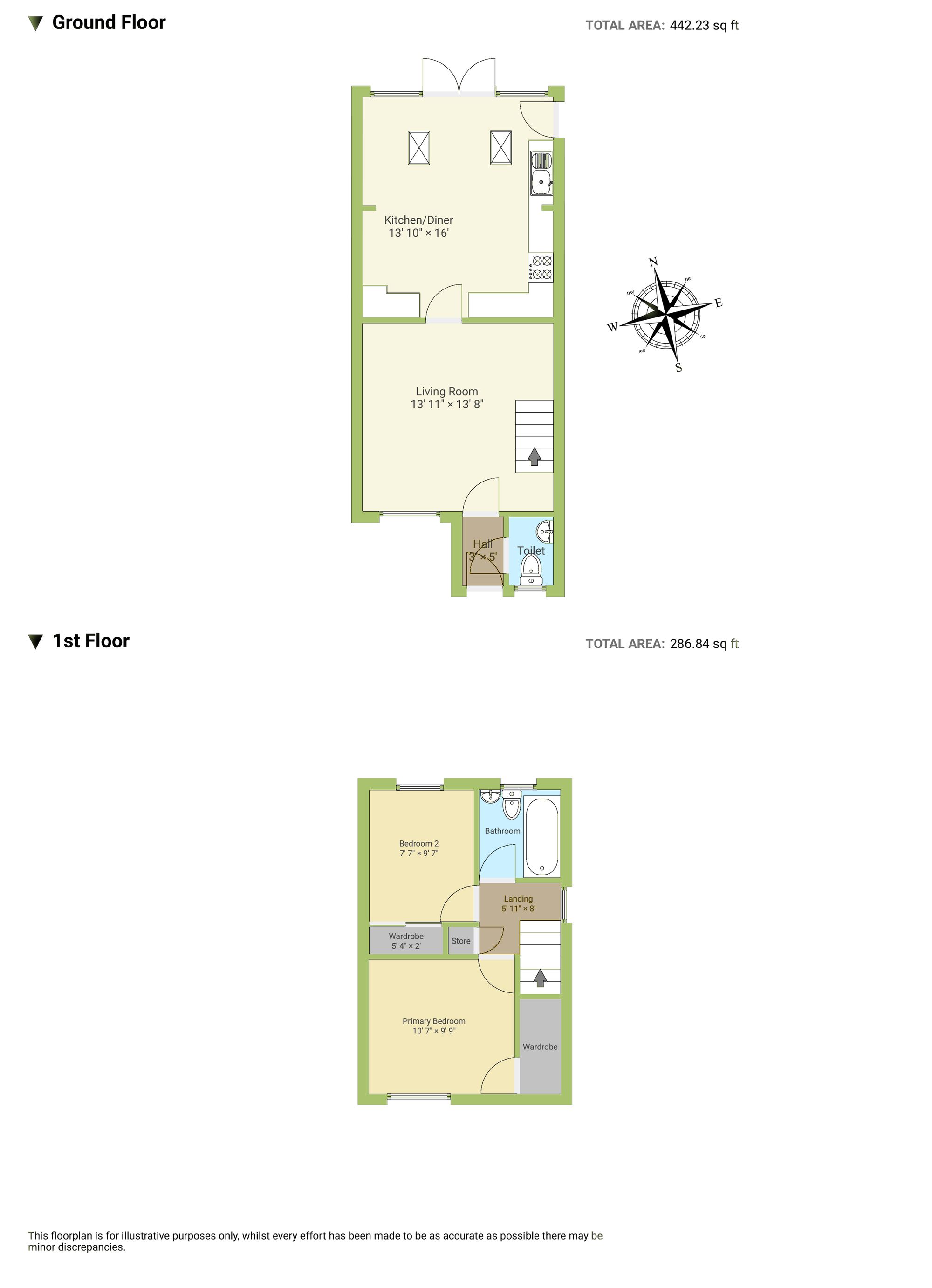 20 Clos Dyfodwg, Pontypridd floorplan