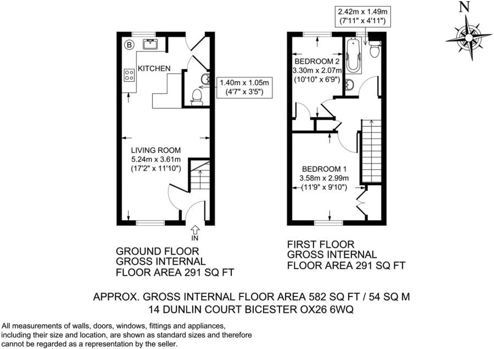 14 Dunlin Court, Bicester floorplan