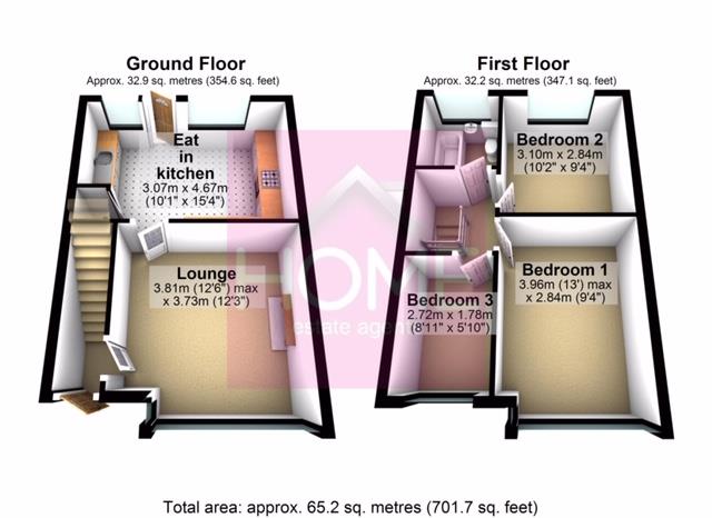 3 Bedrooms Semi-detached house for sale in Amersham Close, Urmston, Manchester M41