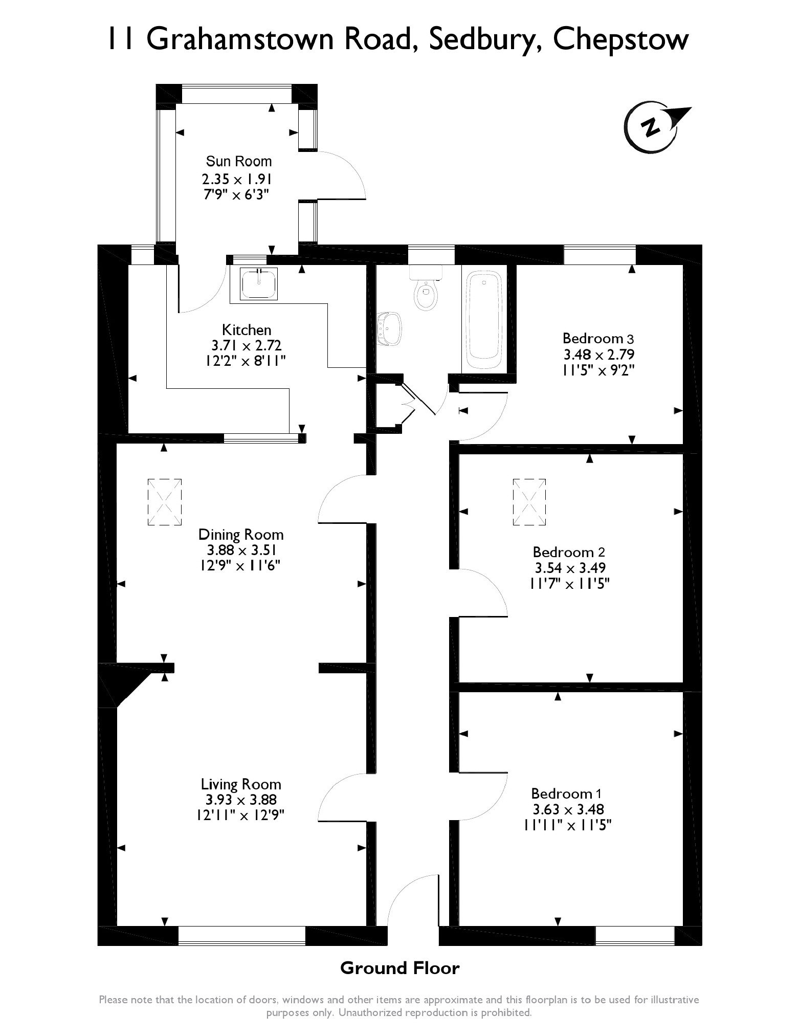 3 Bedrooms Bungalow for sale in Arlington Court, Beachley Road, Sedbury, Chepstow NP16