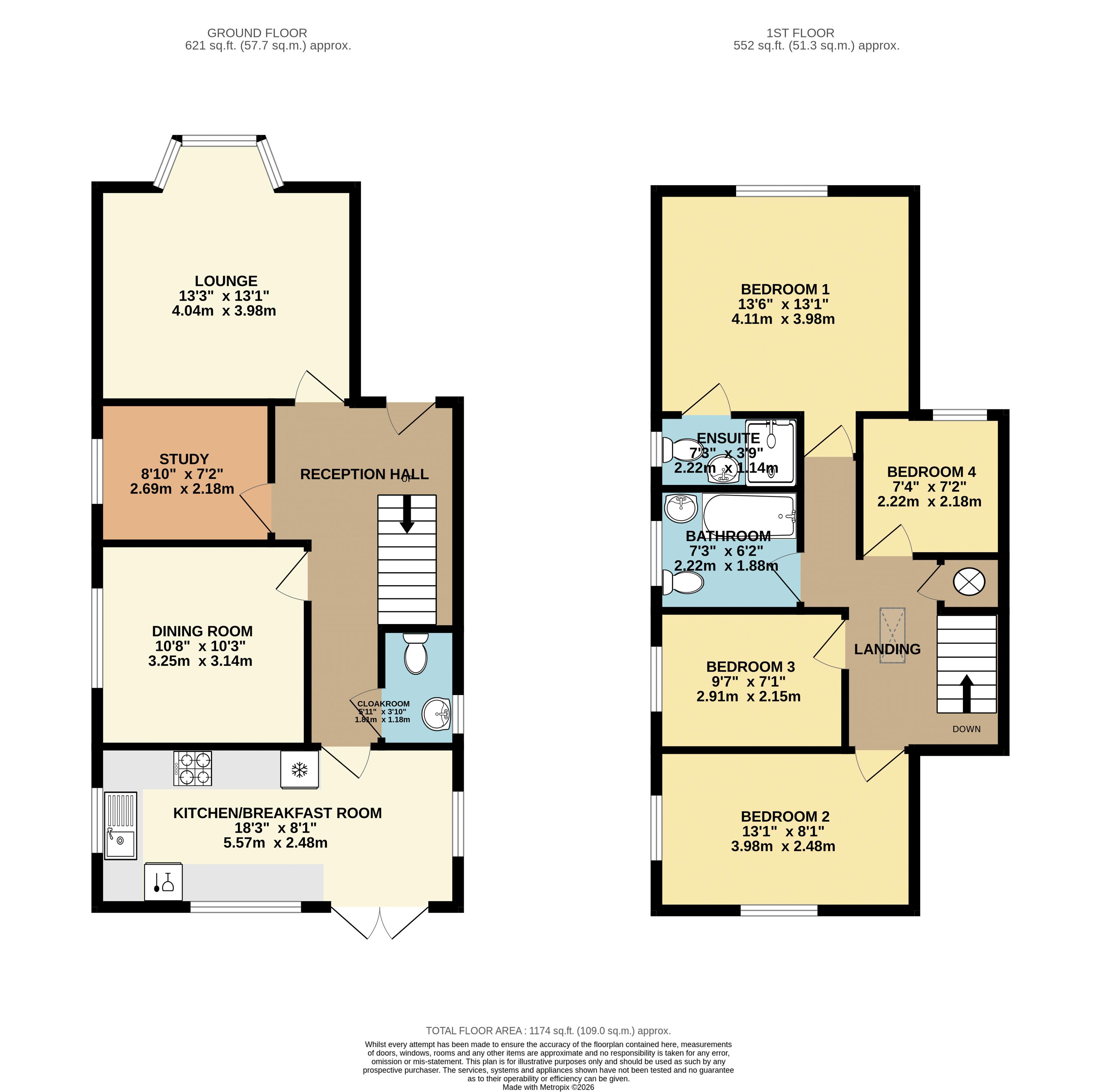 Tower Lane, Maidstone floorplan